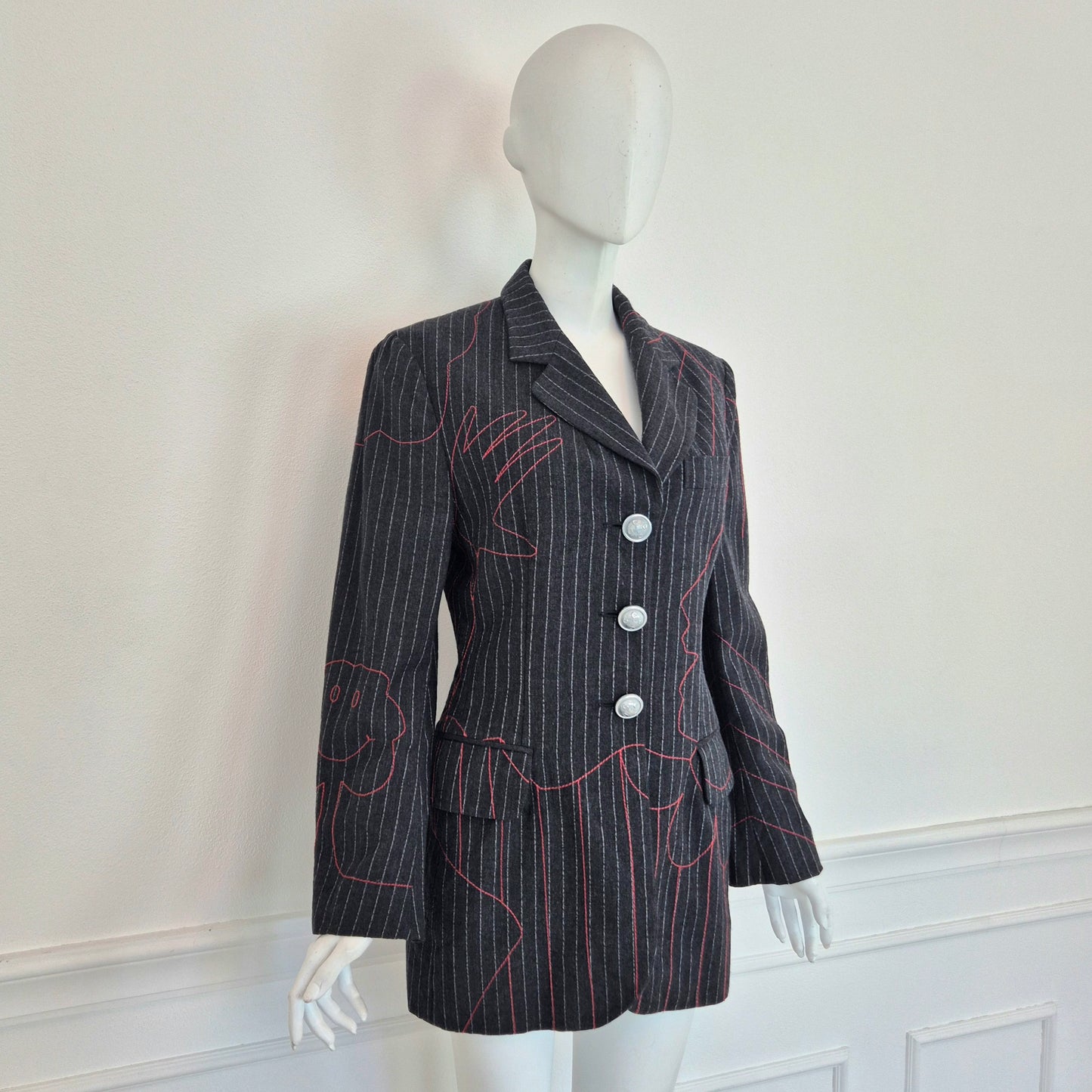 Moschino | Blazer gessato Olivia