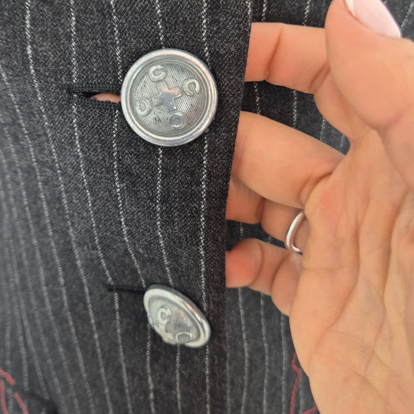 Moschino | Blazer gessato Olivia