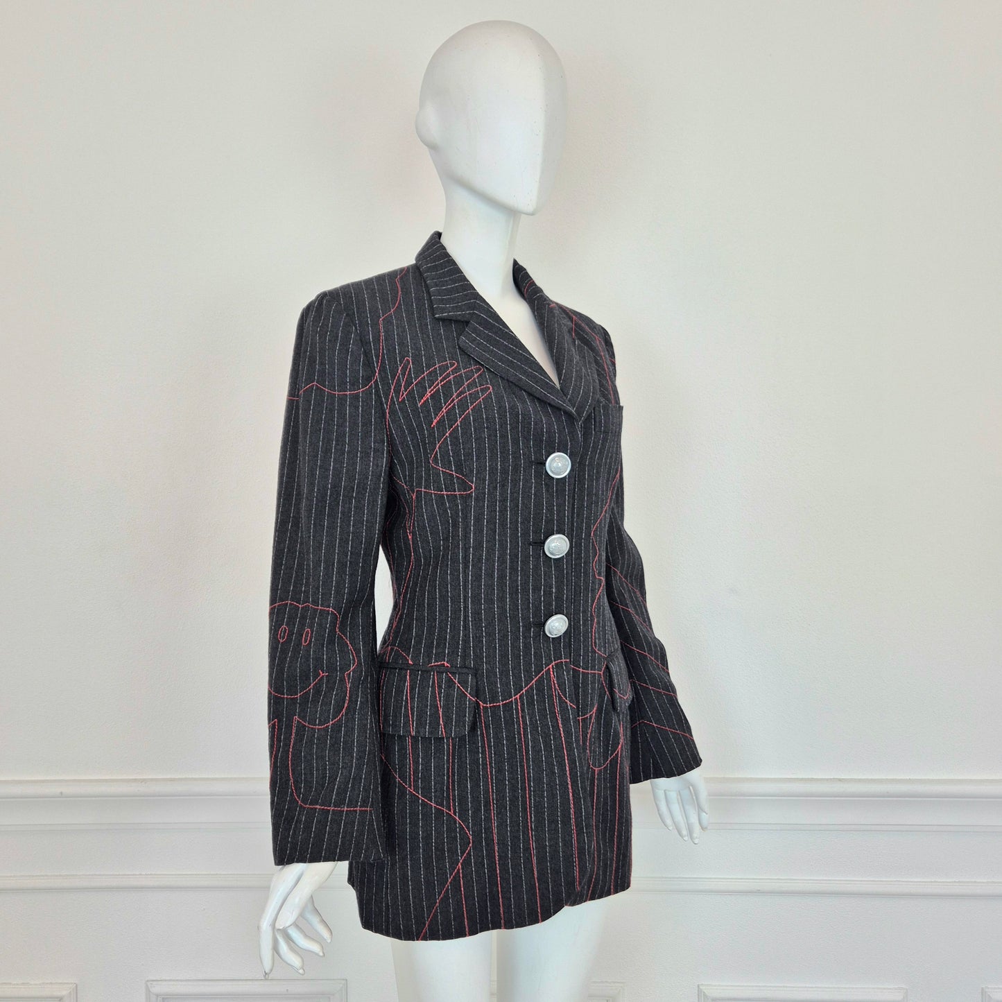 Moschino | Blazer gessato Olivia