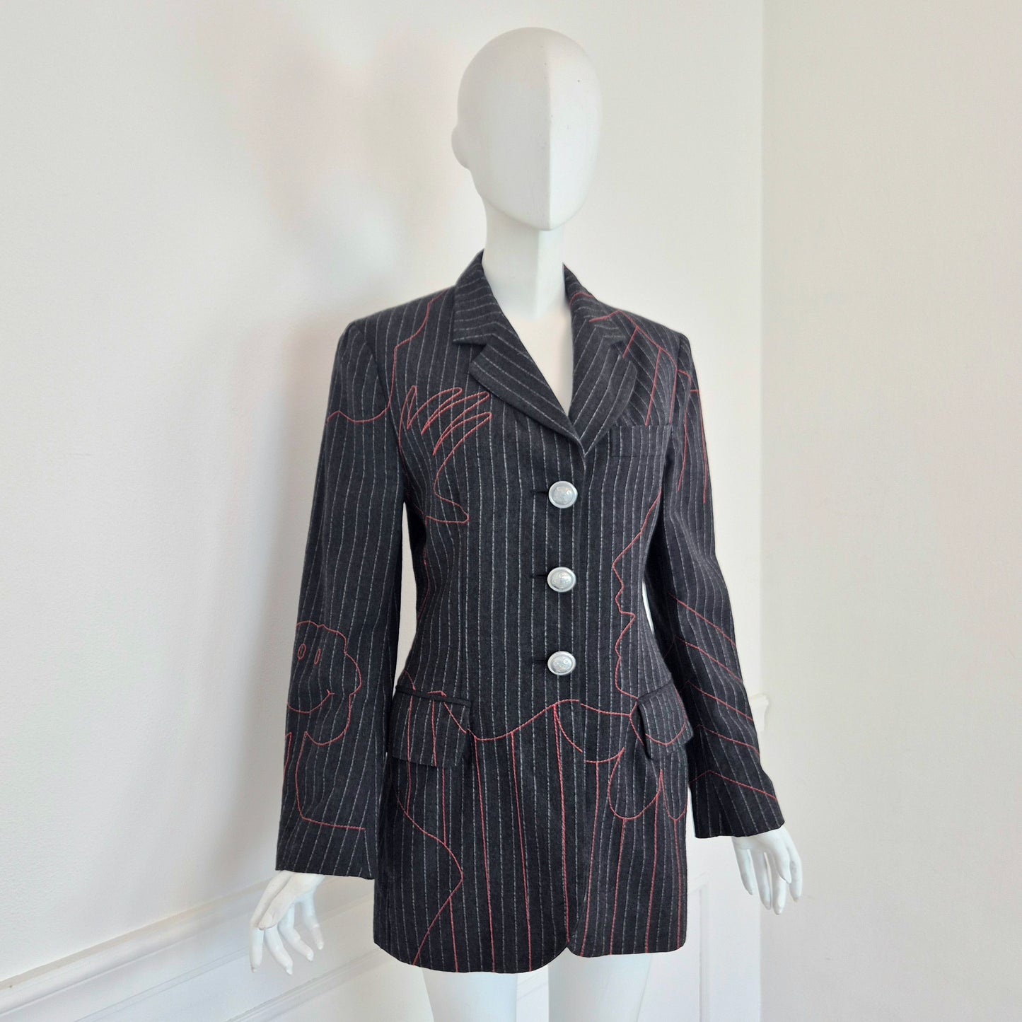 Moschino | Blazer gessato Olivia