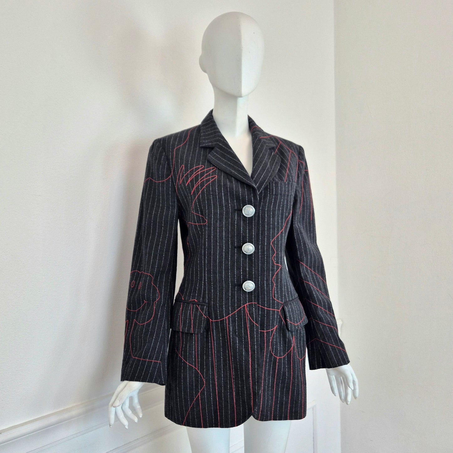 Moschino | Blazer gessato Olivia