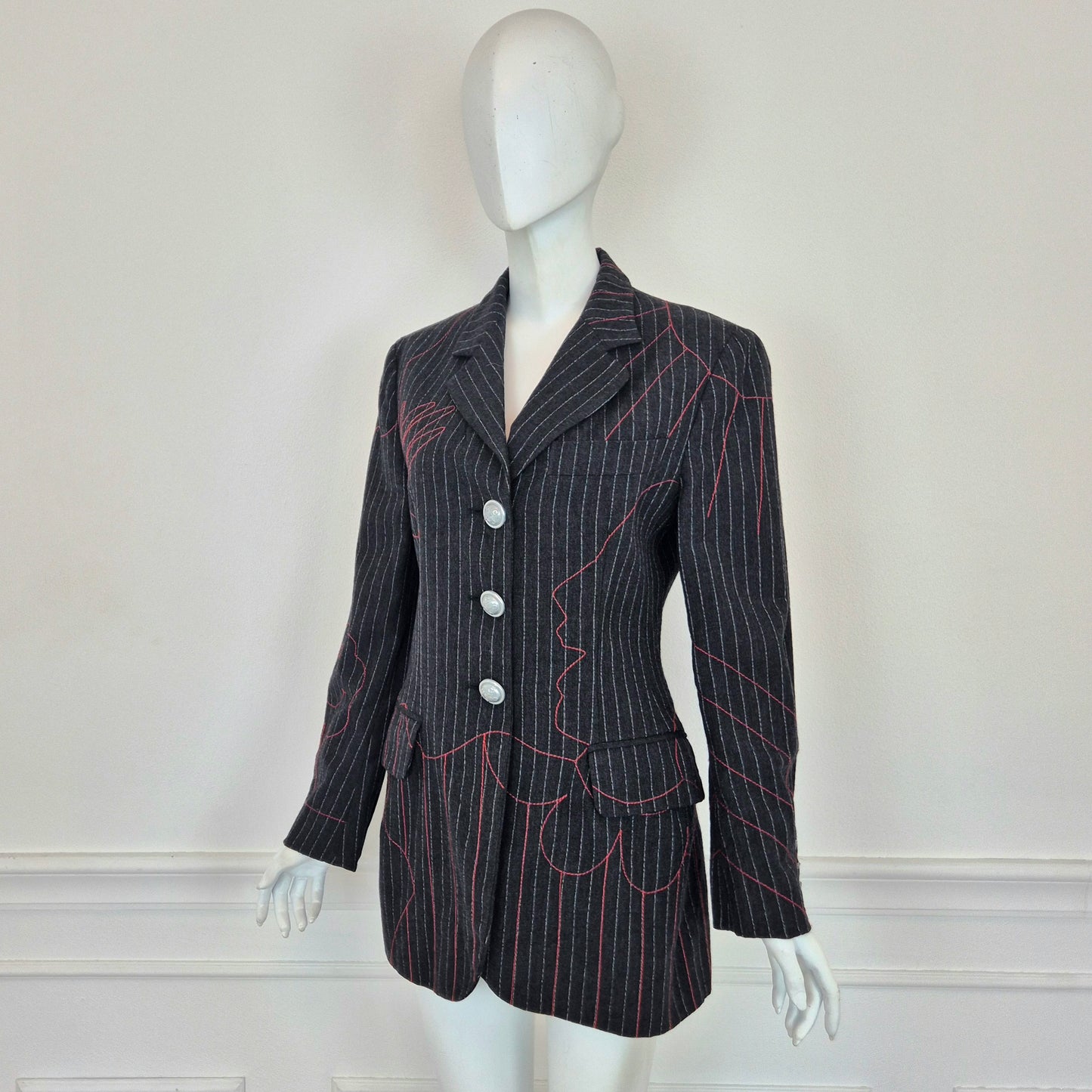 Moschino | Blazer gessato Olivia