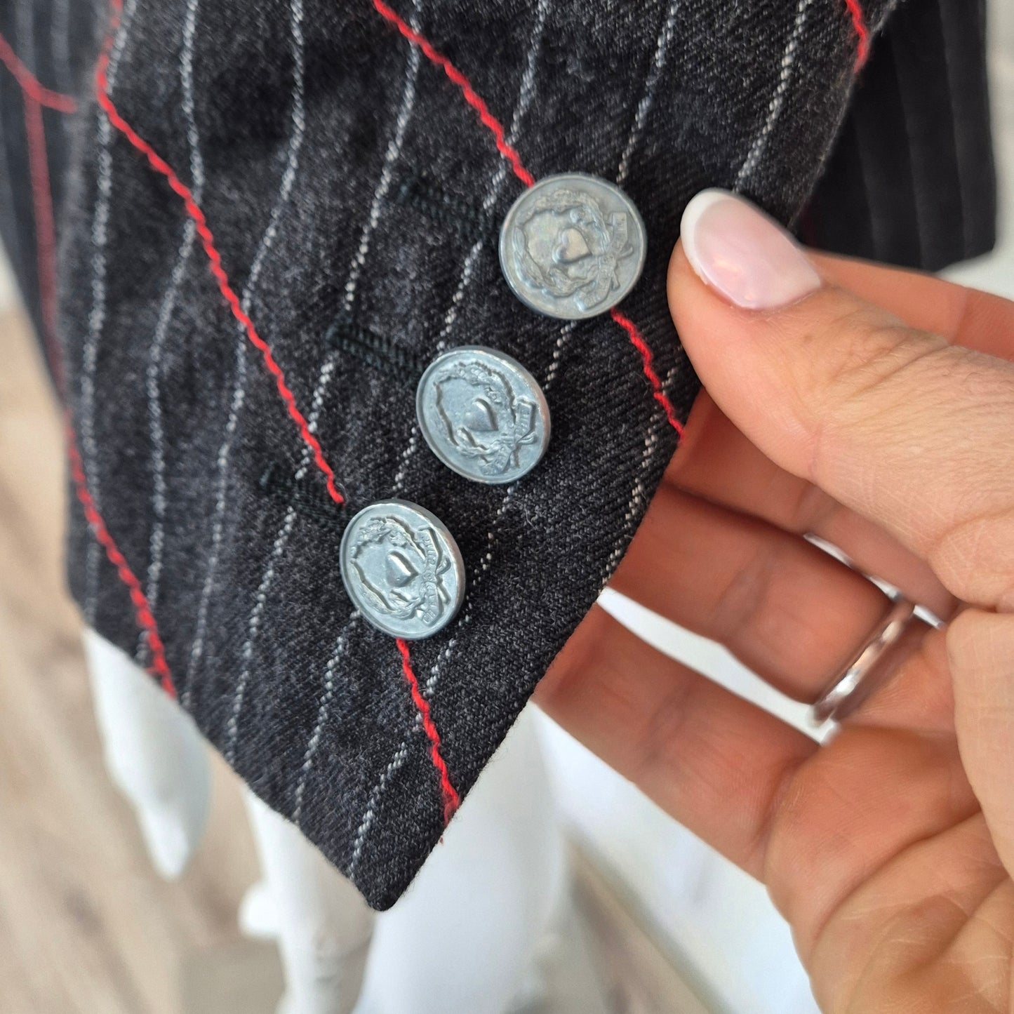 Moschino | Blazer gessato Olivia