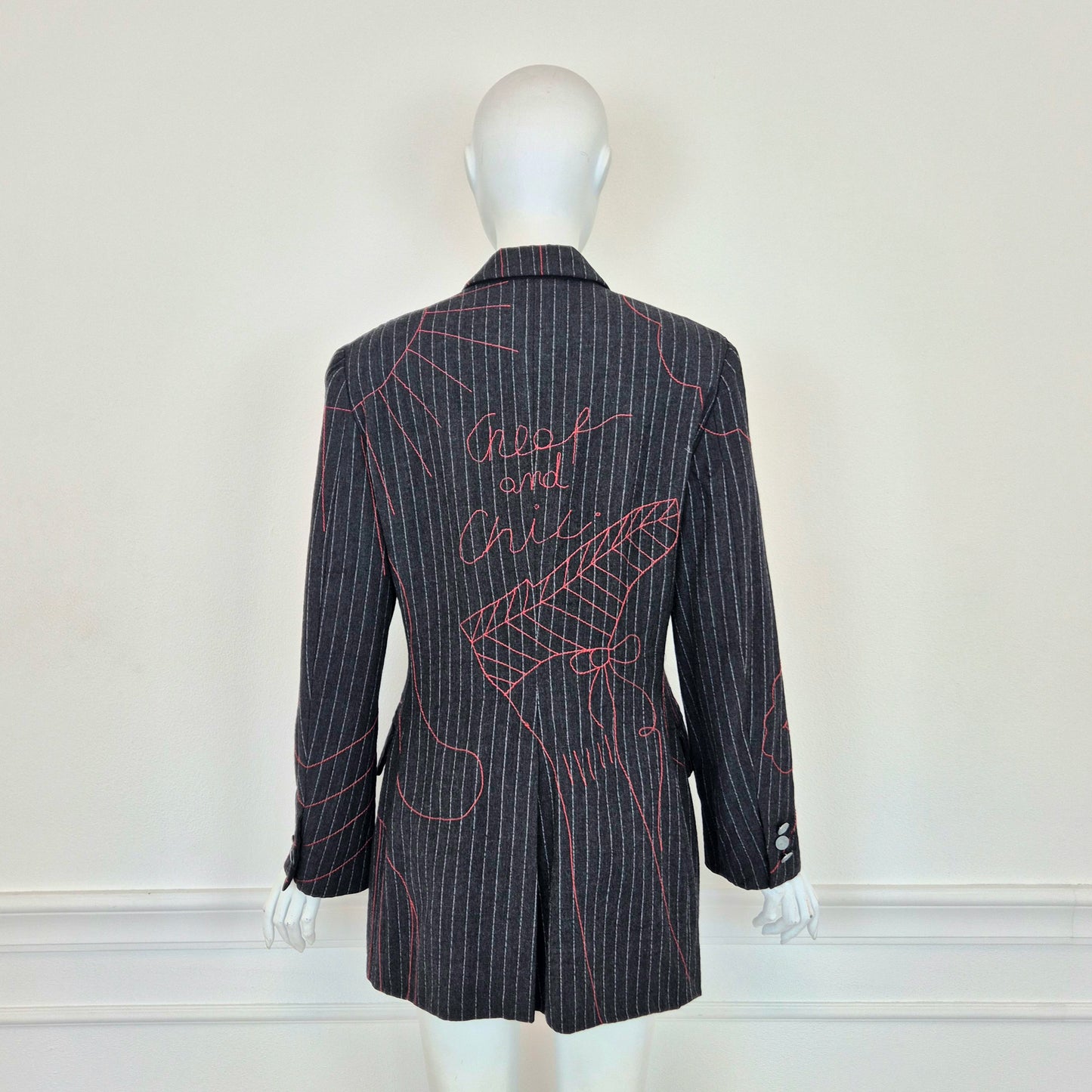 Moschino | Blazer gessato Olivia