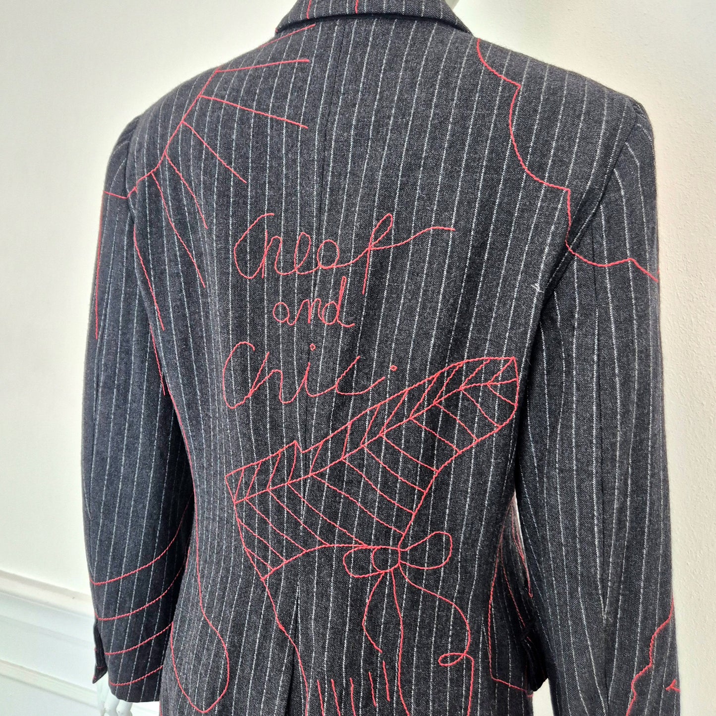 Moschino | Blazer gessato Olivia