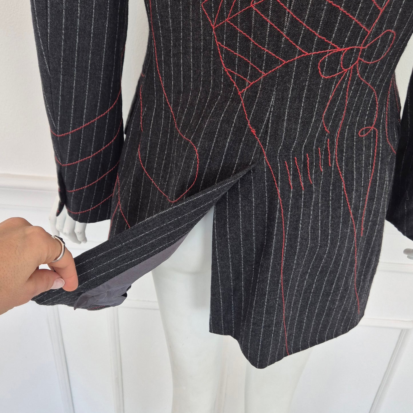 Moschino | Blazer gessato Olivia