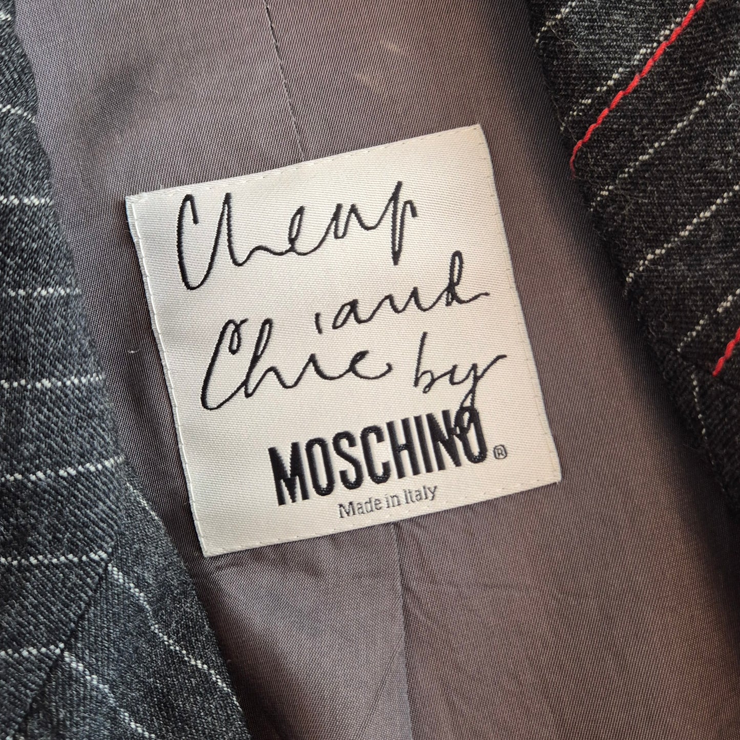 Moschino | Blazer gessato Olivia