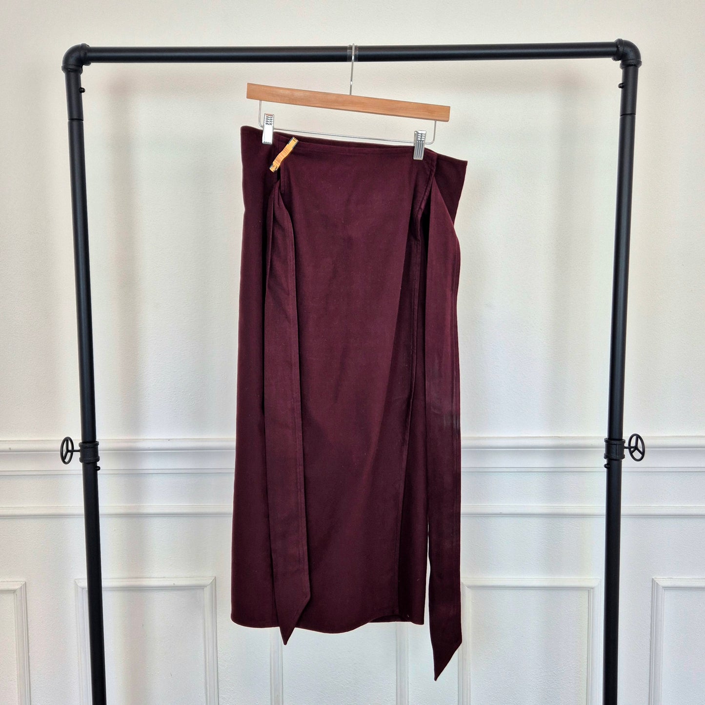 Romeo Gigli | Gonna lunga burgundy