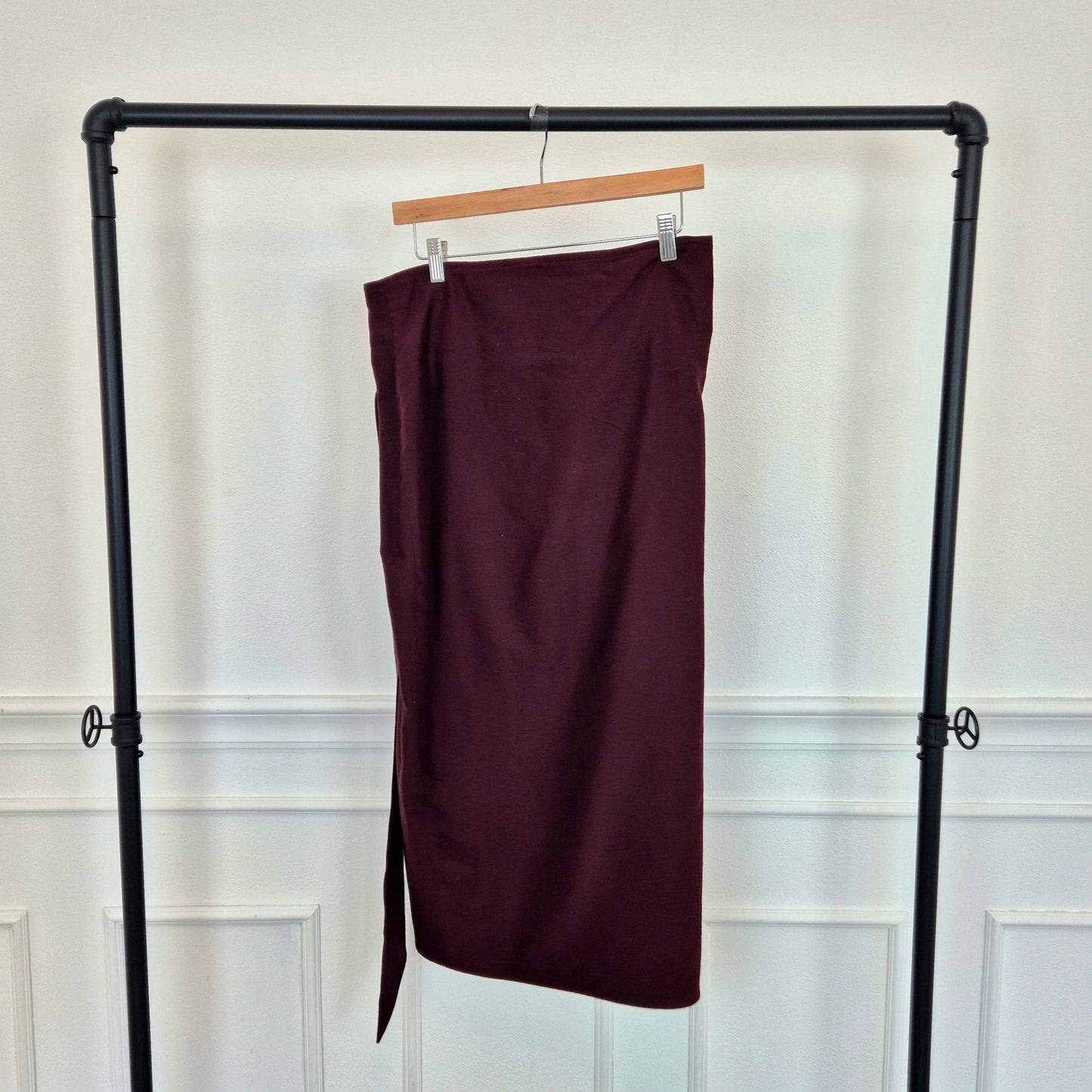 Romeo Gigli | Gonna lunga burgundy