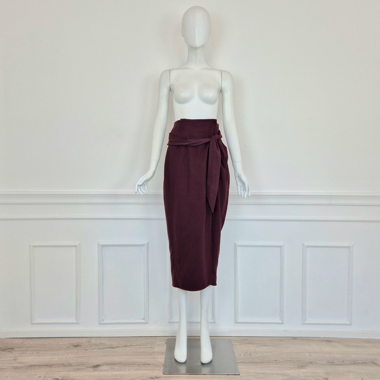 Romeo Gigli | Gonna lunga burgundy