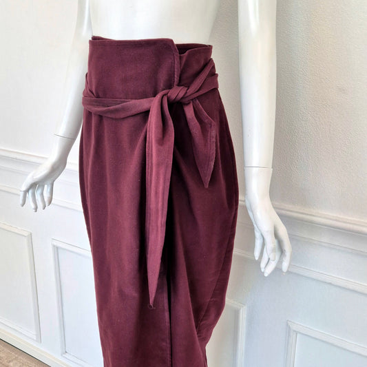 Romeo Gigli | Gonna lunga burgundy