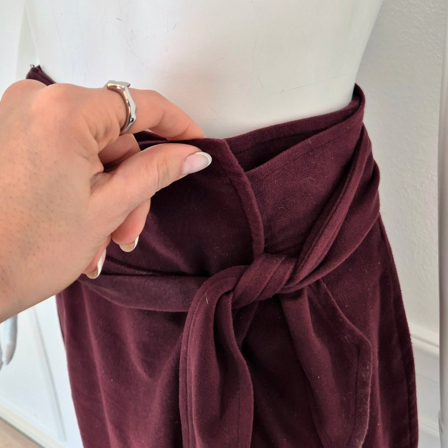 Romeo Gigli | Gonna lunga burgundy