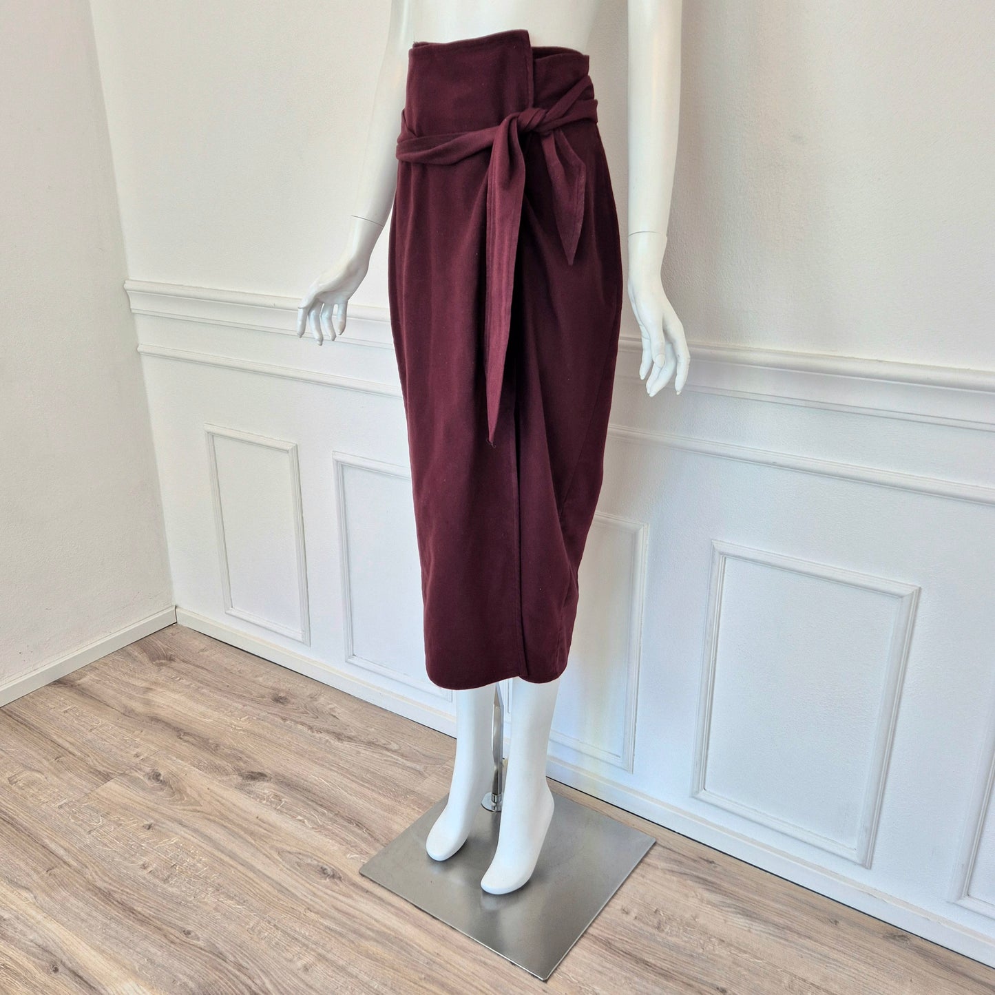 Romeo Gigli | Gonna lunga burgundy