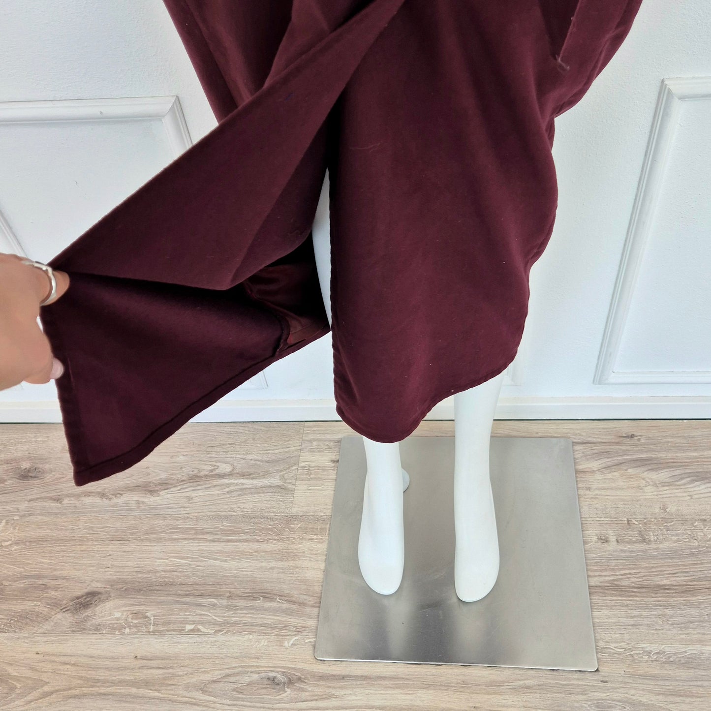 Romeo Gigli | Gonna lunga burgundy