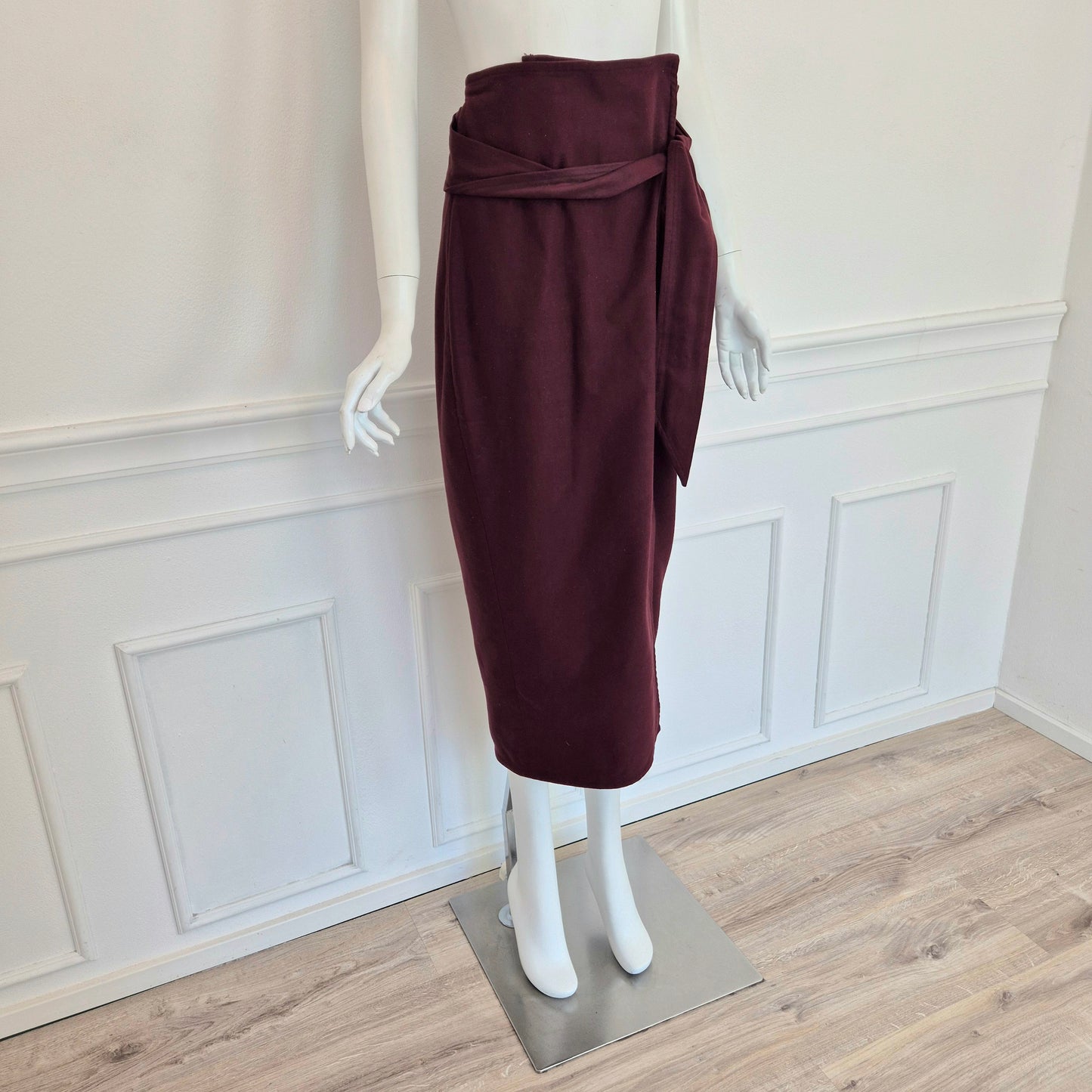 Romeo Gigli | Gonna lunga burgundy