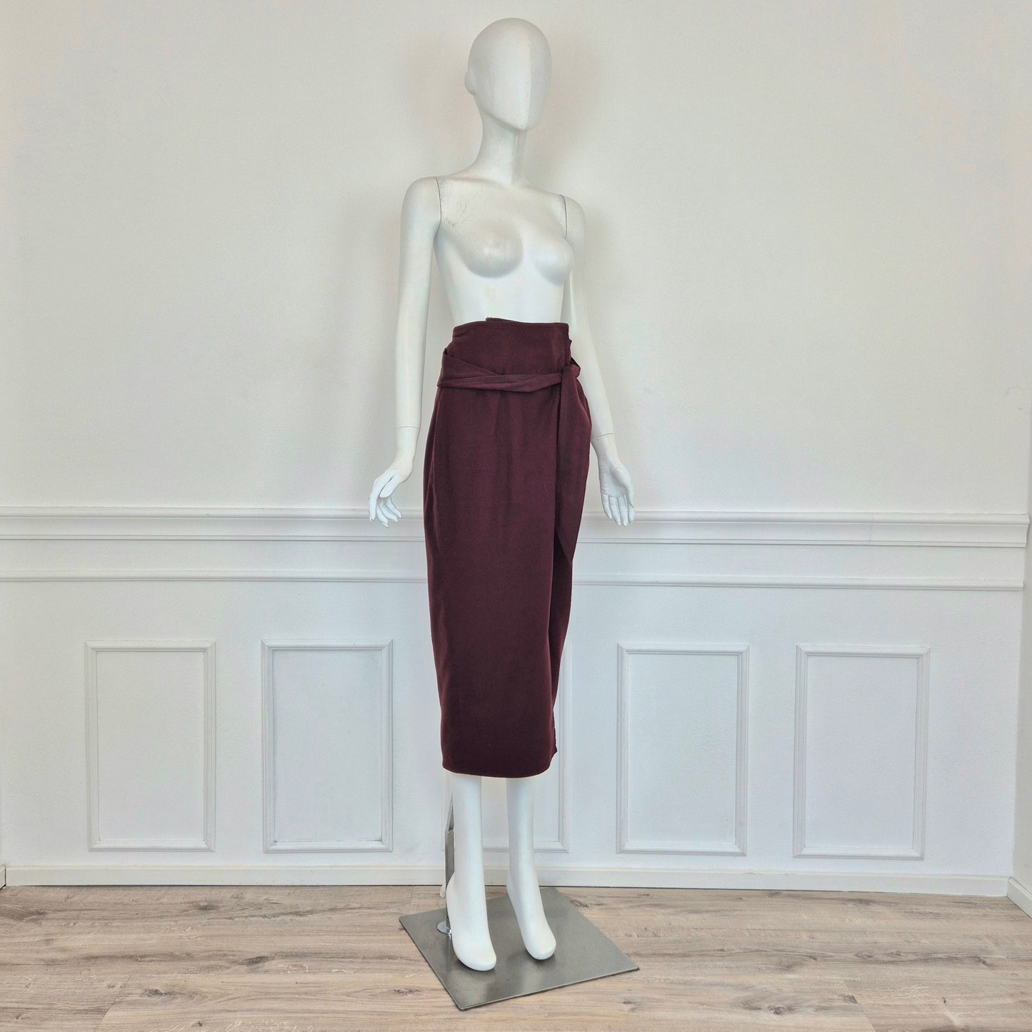 Romeo Gigli | Gonna lunga burgundy