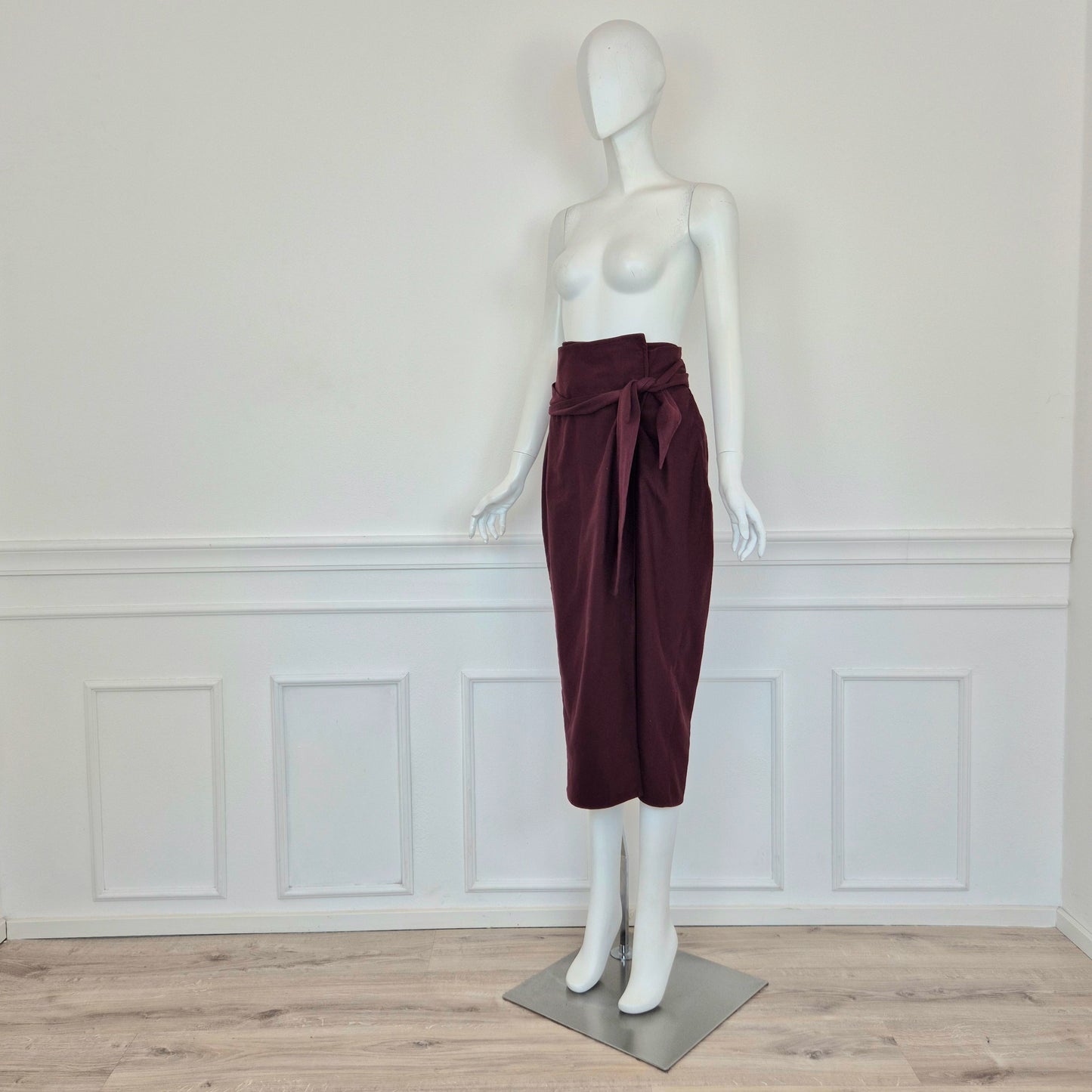 Romeo Gigli | Gonna lunga burgundy