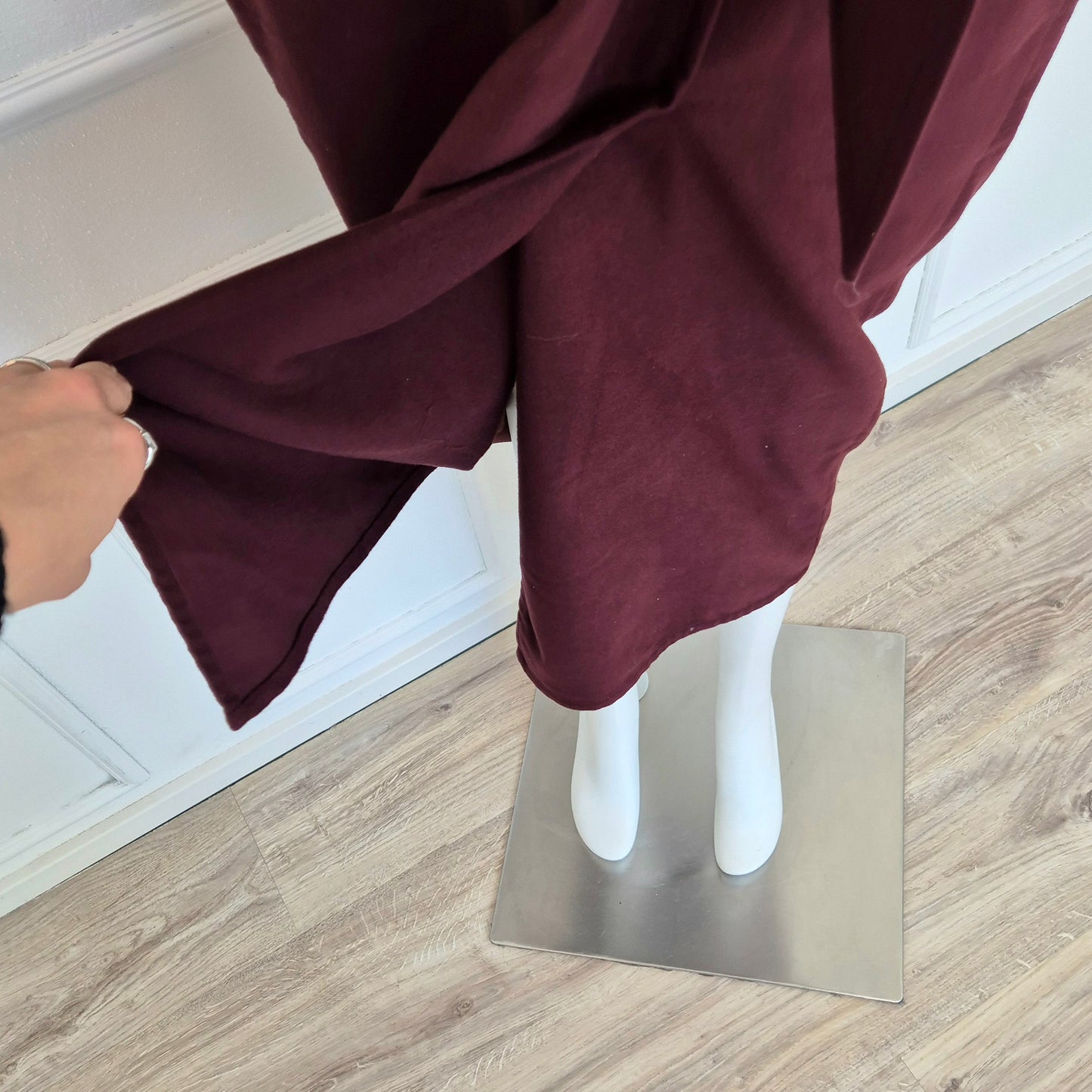 Romeo Gigli | Gonna lunga burgundy