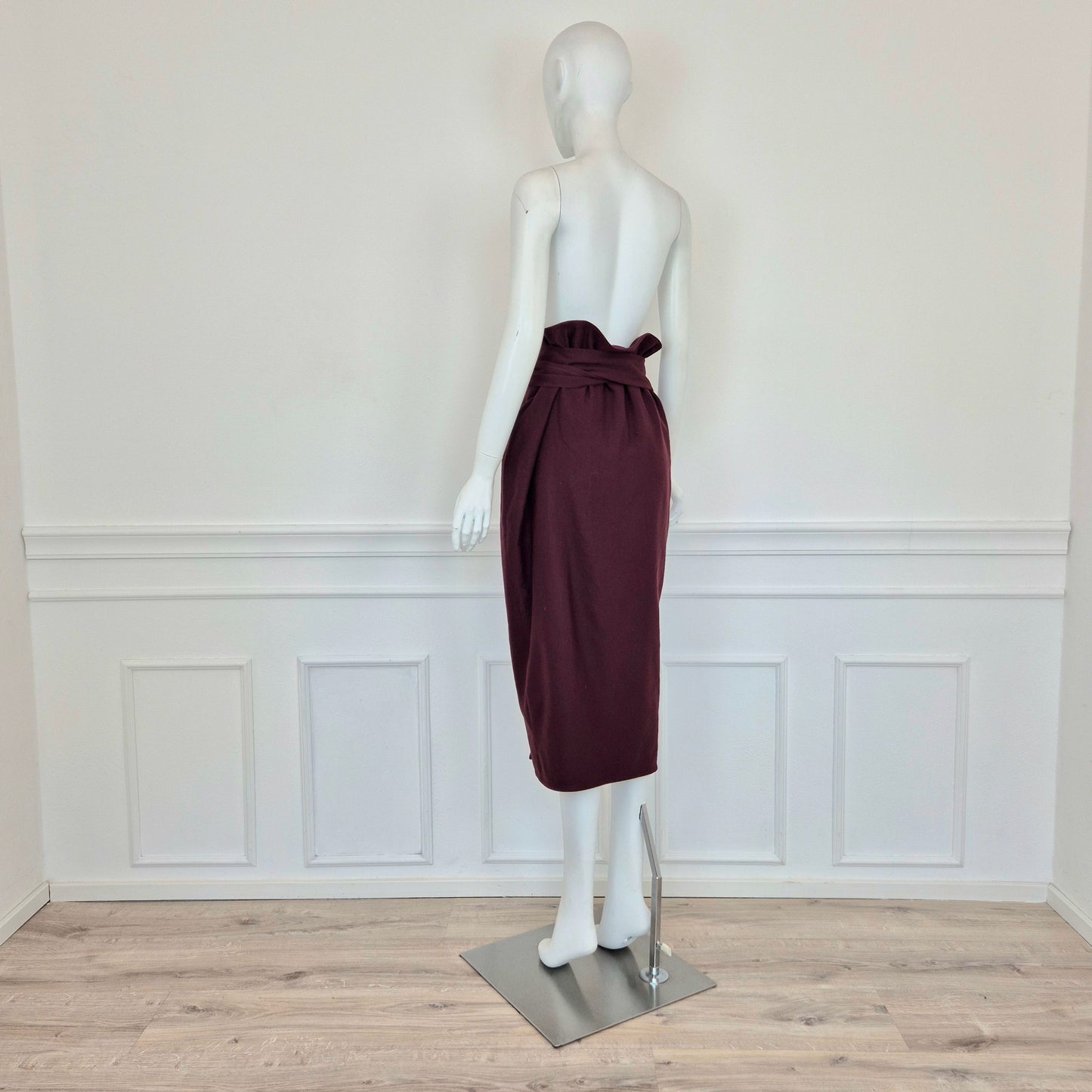 Romeo Gigli | Gonna lunga burgundy