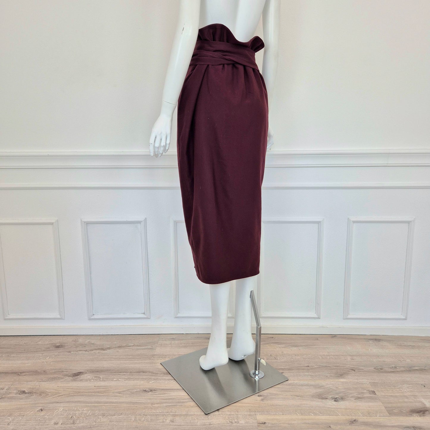 Romeo Gigli | Gonna lunga burgundy