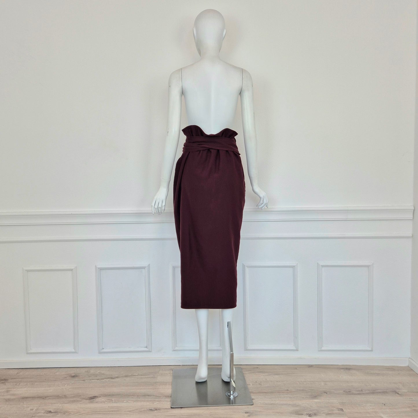 Romeo Gigli | Gonna lunga burgundy