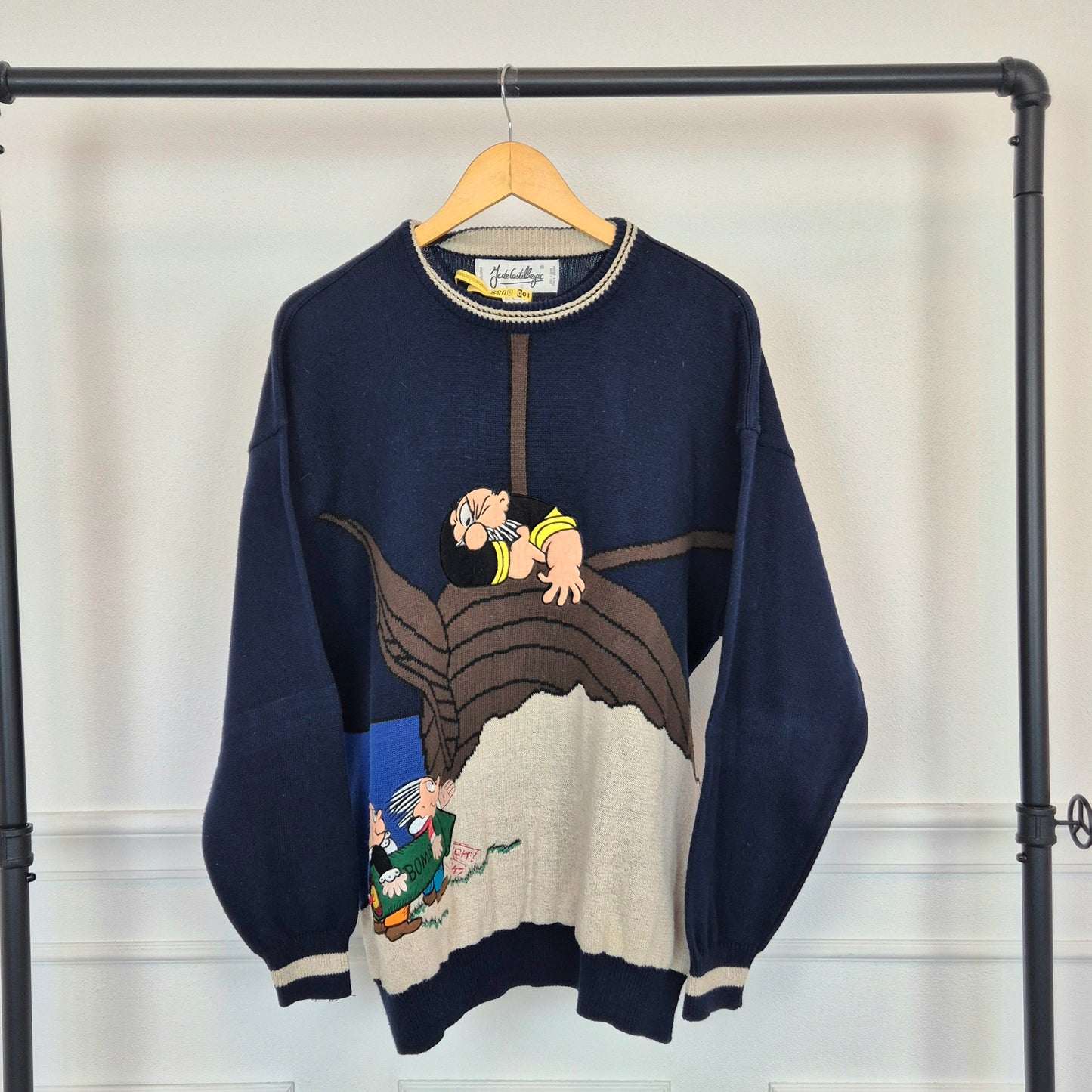 Jc de Castelbajac | Maglione Bibì e Bibò 1991