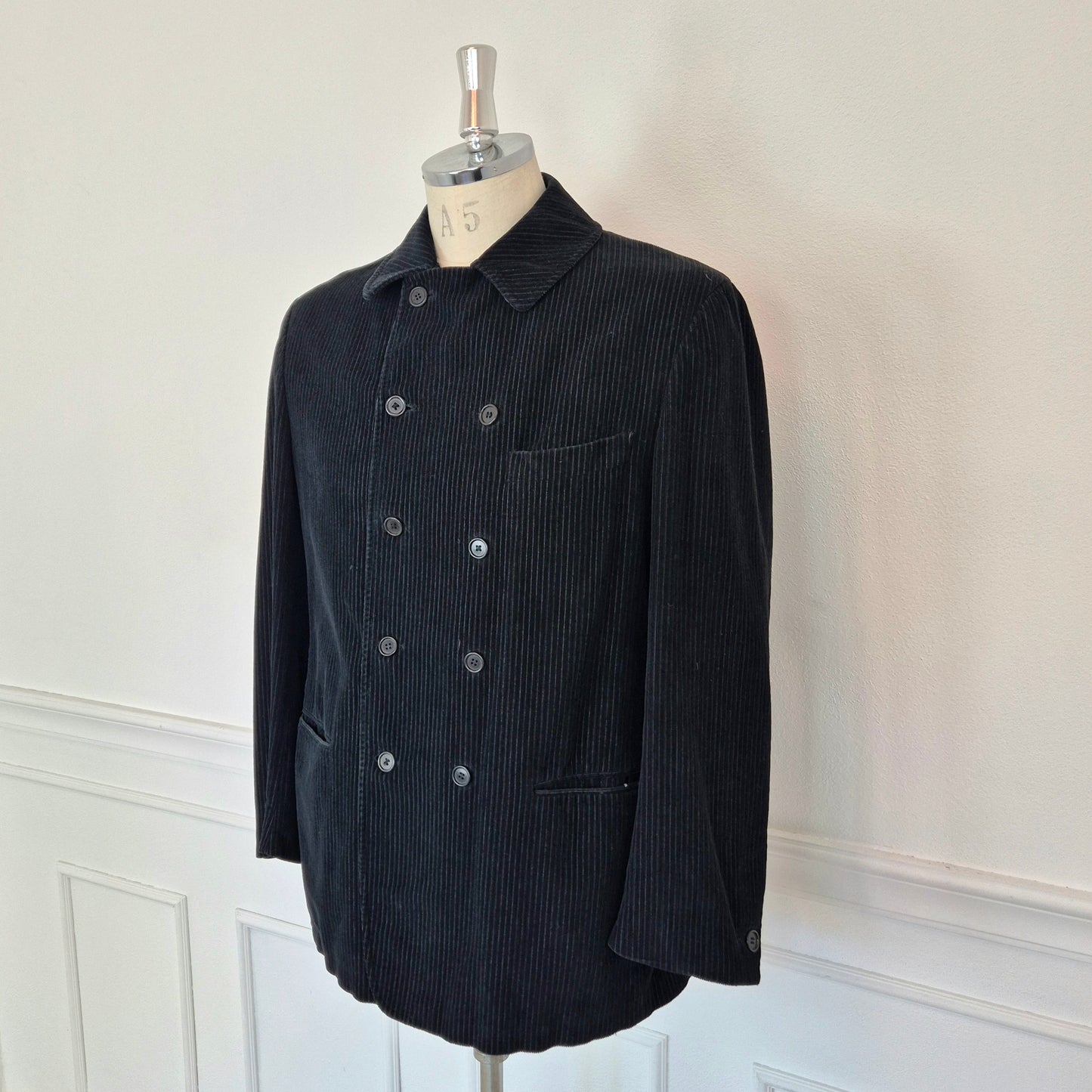 Romeo Gigli | Giacca doppiopetto in velluto a coste