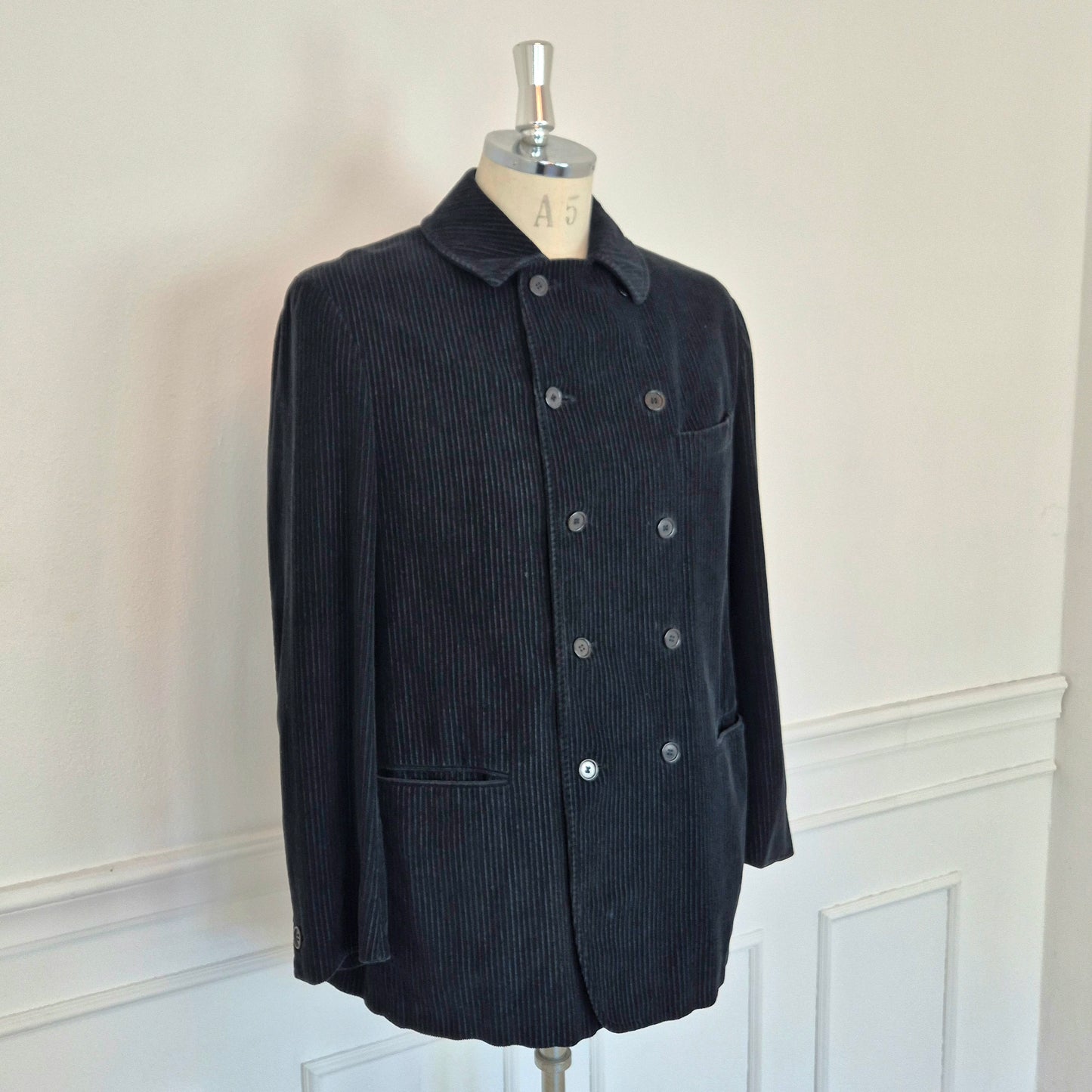 Romeo Gigli | Giacca doppiopetto in velluto a coste