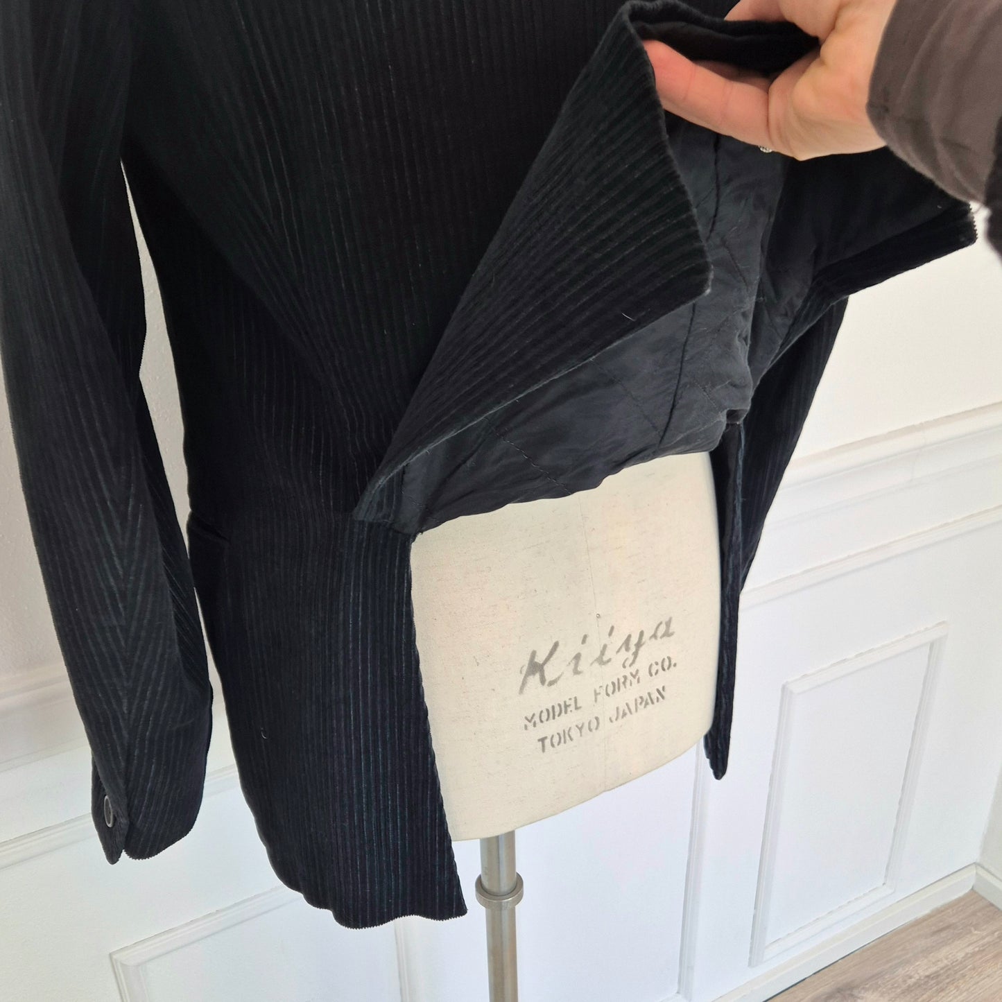 Romeo Gigli | Giacca doppiopetto in velluto a coste