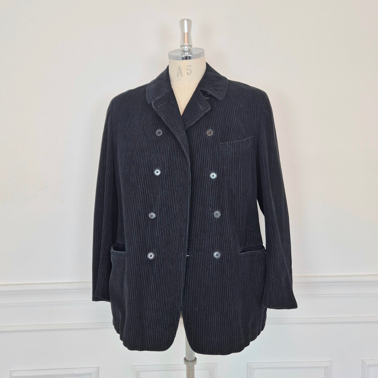 Romeo Gigli | Giacca doppiopetto in velluto a coste