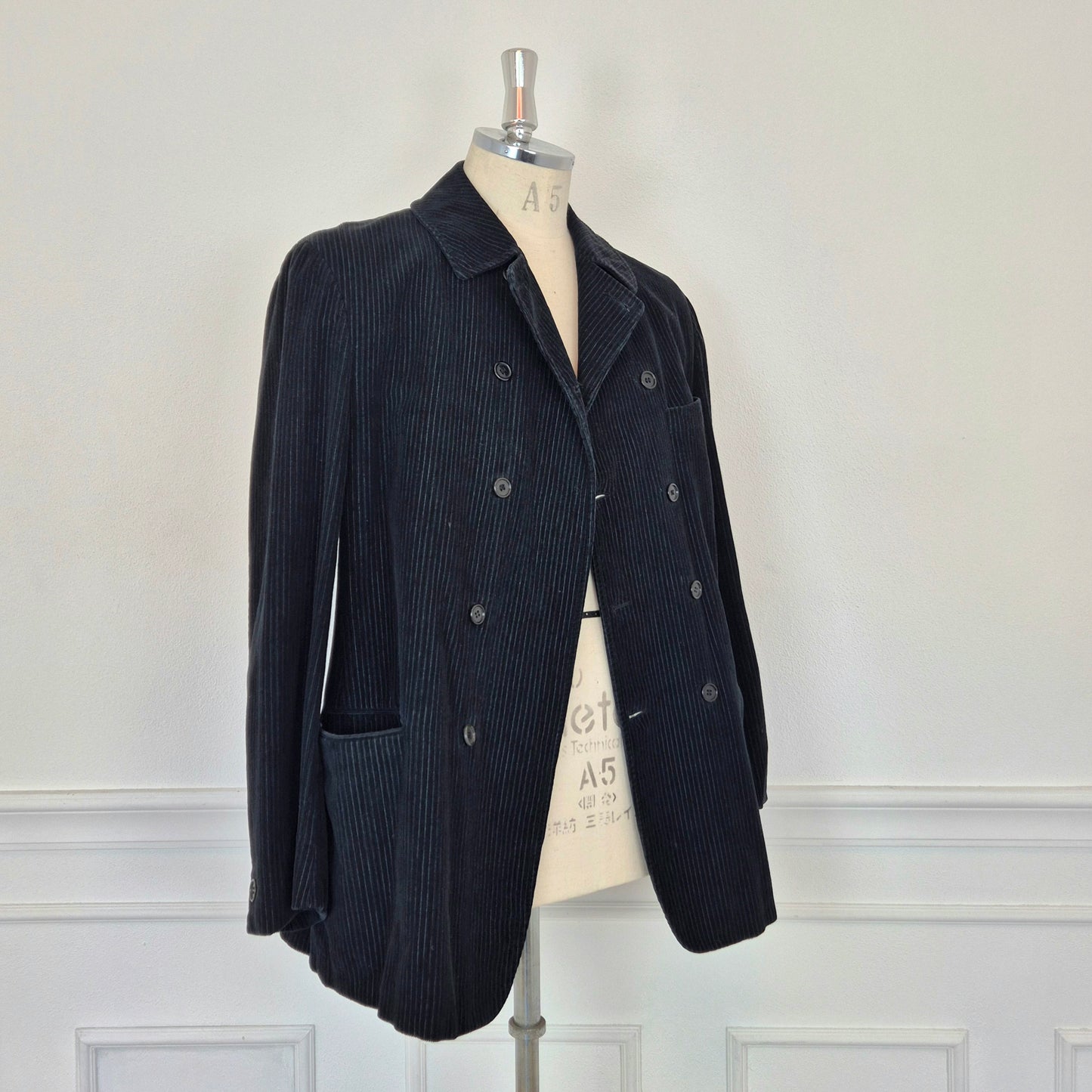 Romeo Gigli | Giacca doppiopetto in velluto a coste