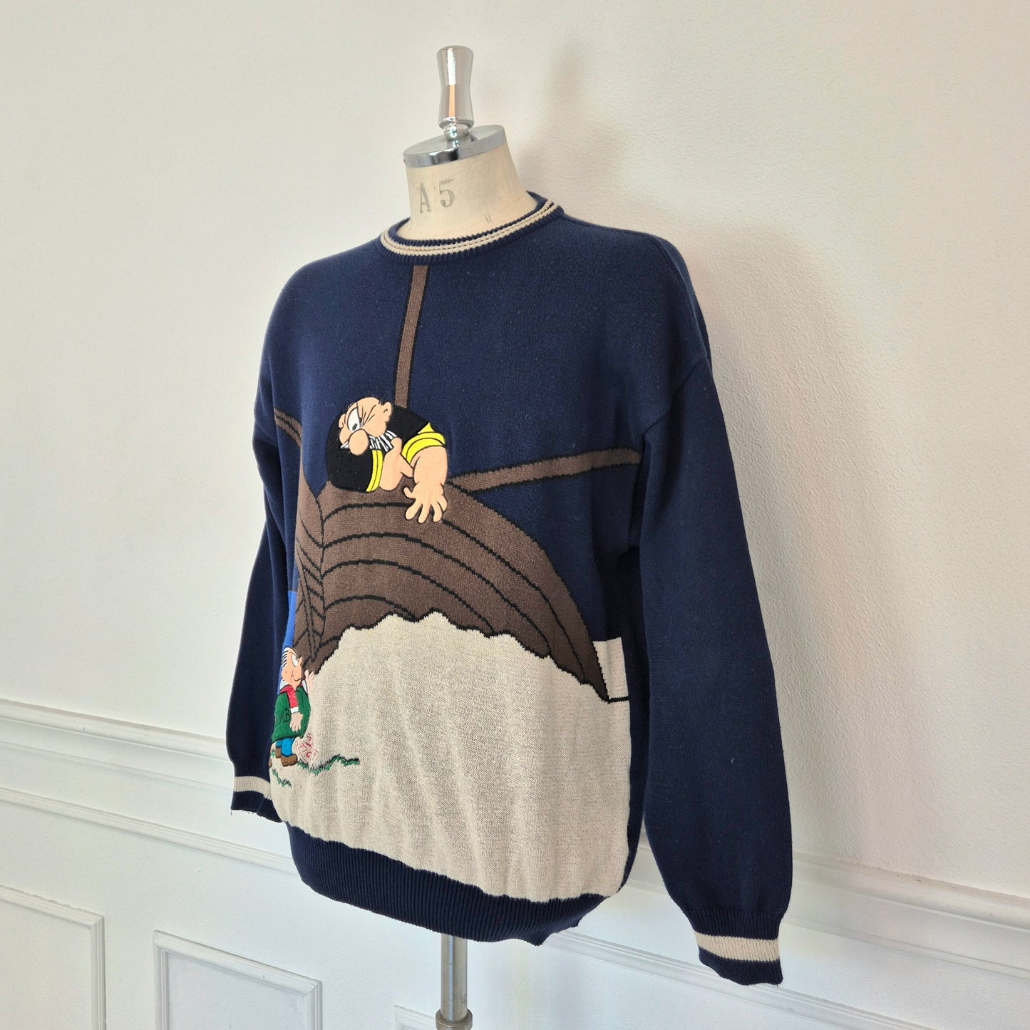 Jc de Castelbajac | Maglione Bibì e Bibò 1991