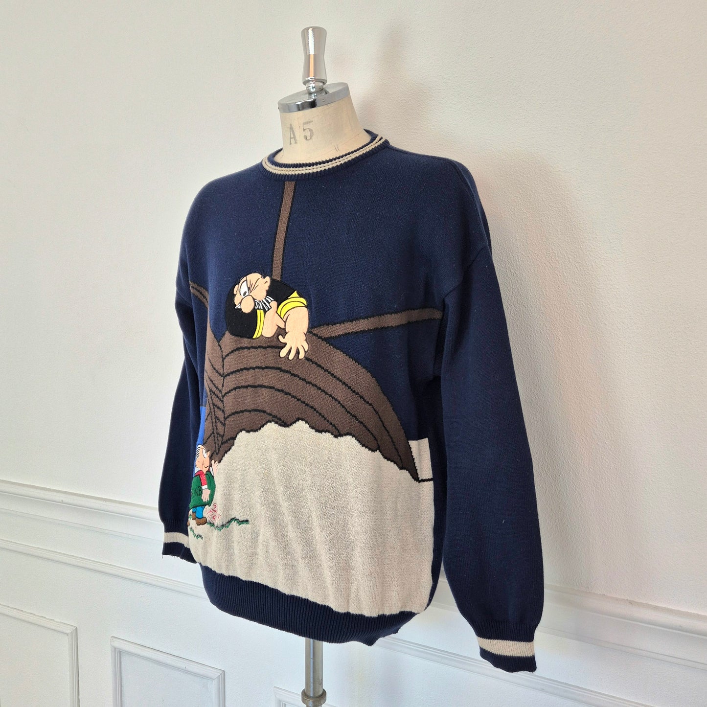 Jc de Castelbajac | Maglione Bibì e Bibò 1991