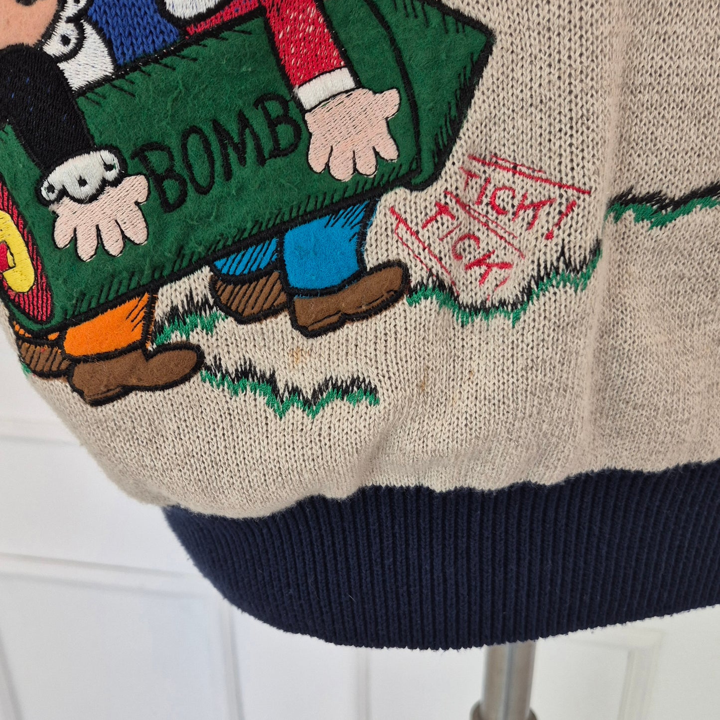 Jc de Castelbajac | Maglione Bibì e Bibò 1991