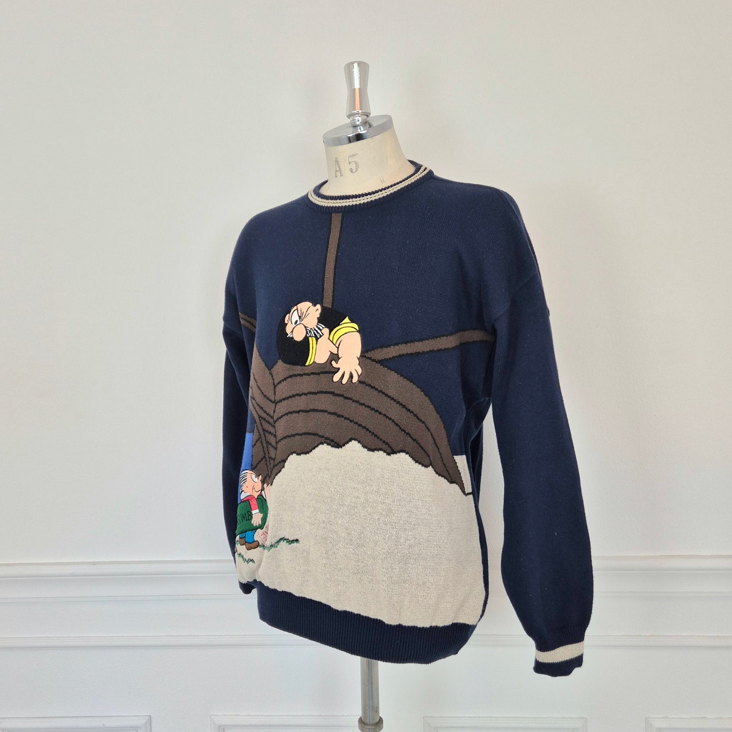 Jc de Castelbajac | Maglione Bibì e Bibò 1991