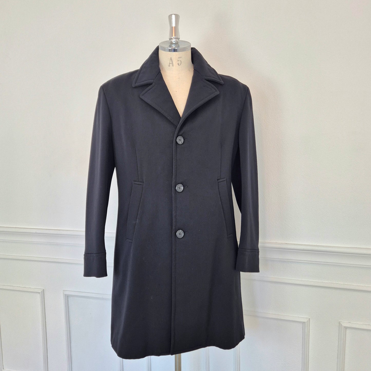 Romeo Gigli | Cappotto nero uomo