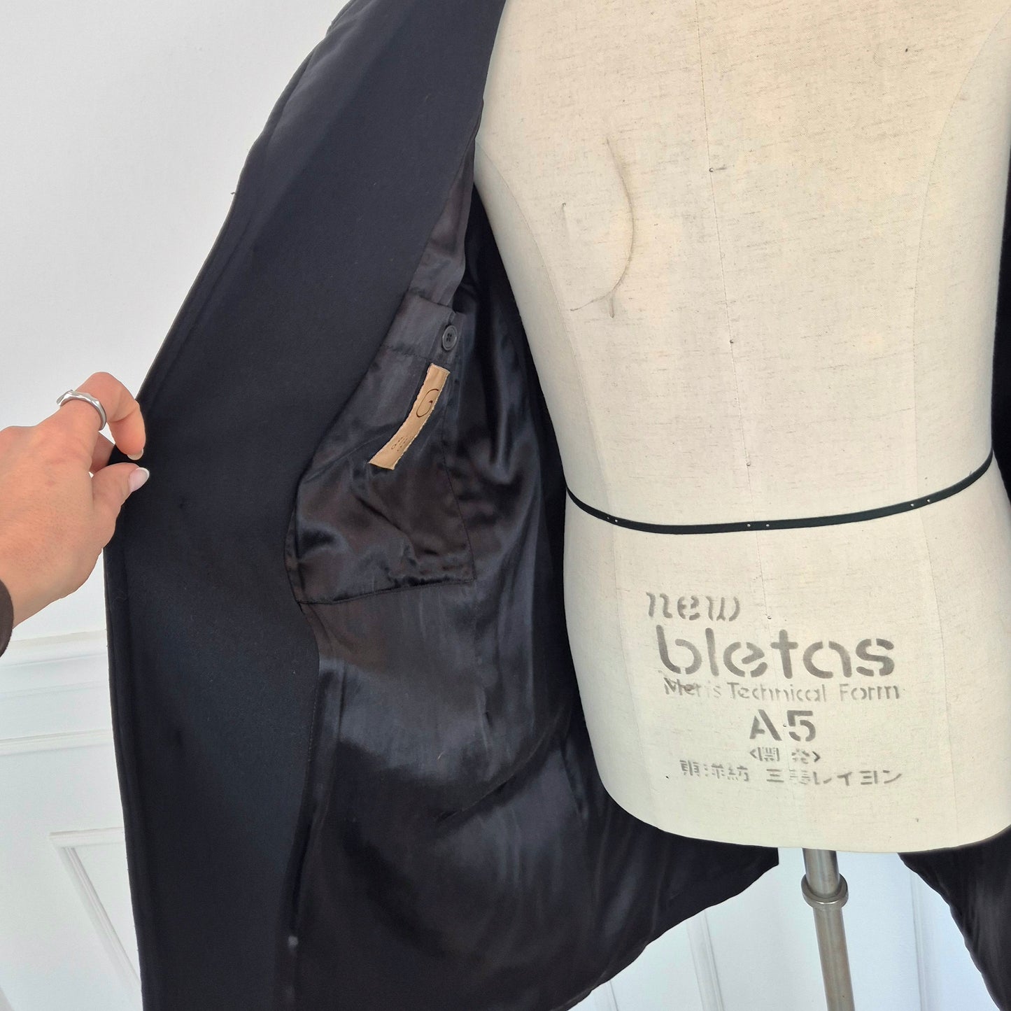 Romeo Gigli | Cappotto nero uomo