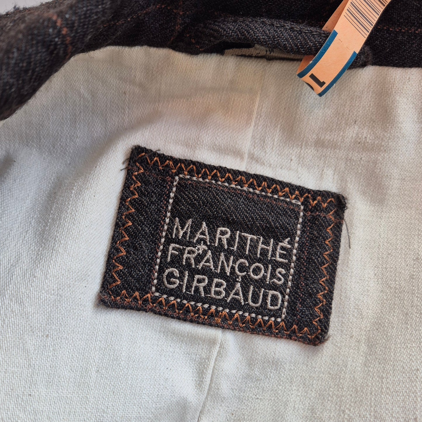 Marithé & François Girbaud | Giacca da uomo in lana marrone