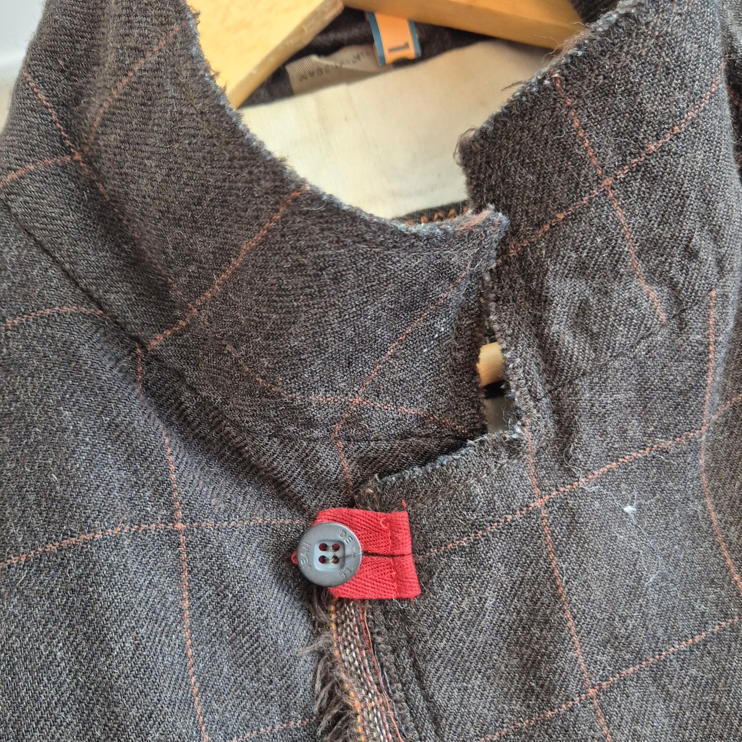 Marithé & François Girbaud | Giacca da uomo in lana marrone