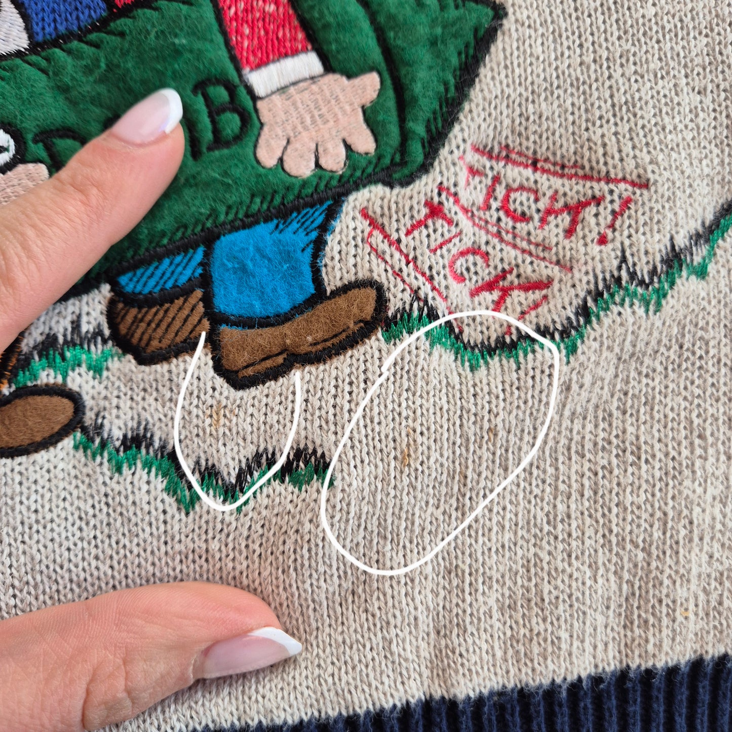 Jc de Castelbajac | Maglione Bibì e Bibò 1991