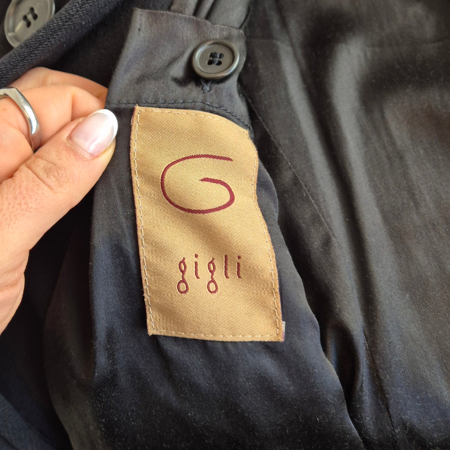 Romeo Gigli | Cappotto nero uomo