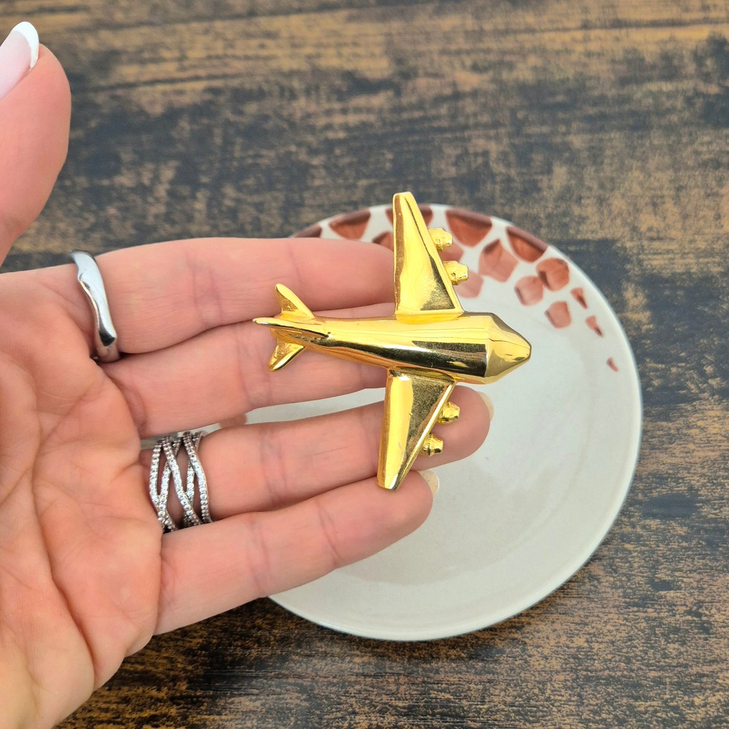 Krizia | Maxi anello vintage aeroplano