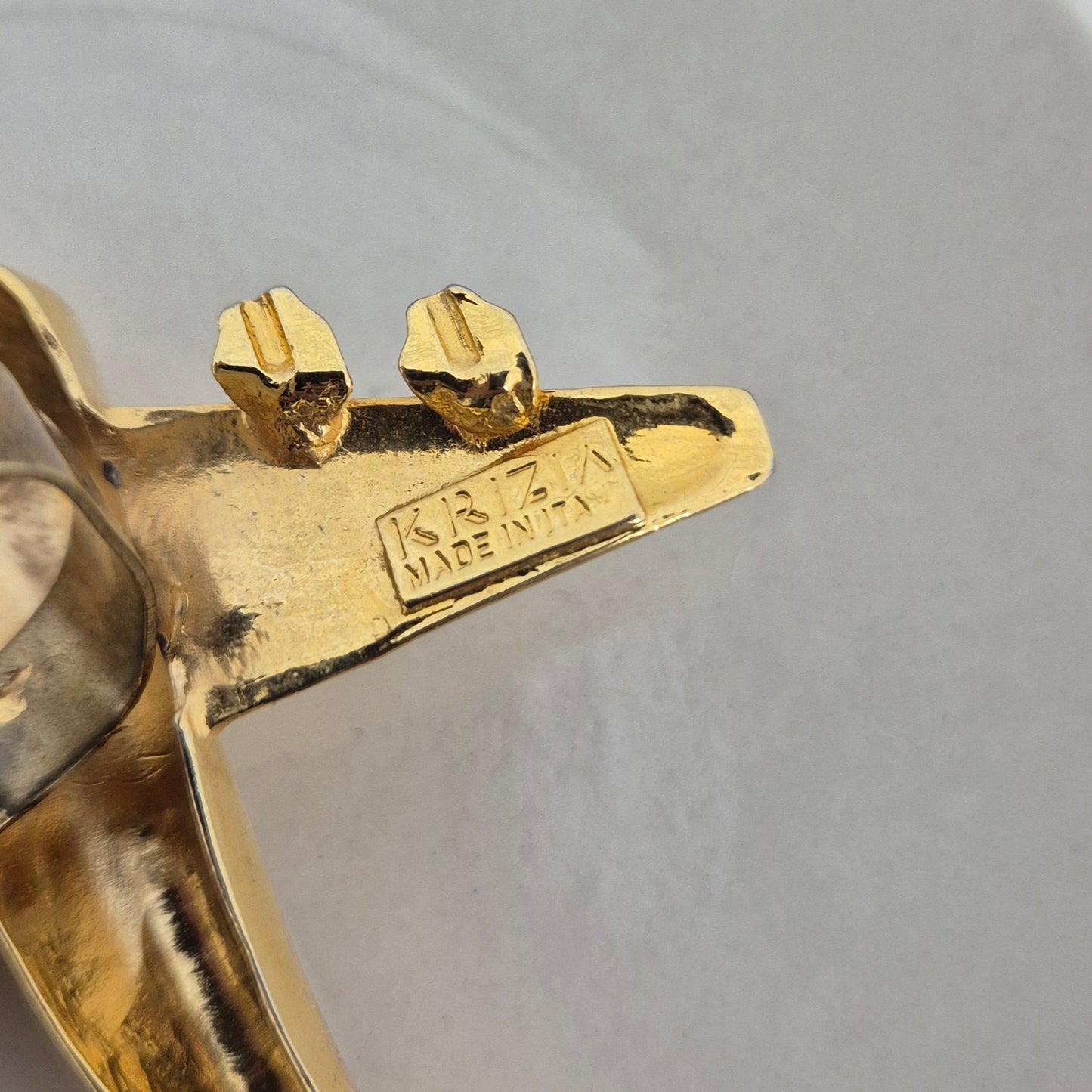 Krizia | Maxi anello vintage aeroplano