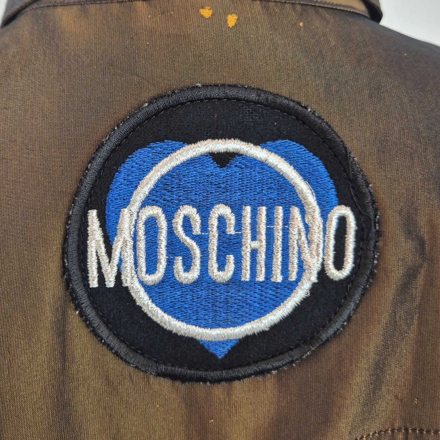 Moschino | Camicia "Made in Italia" con toppe
