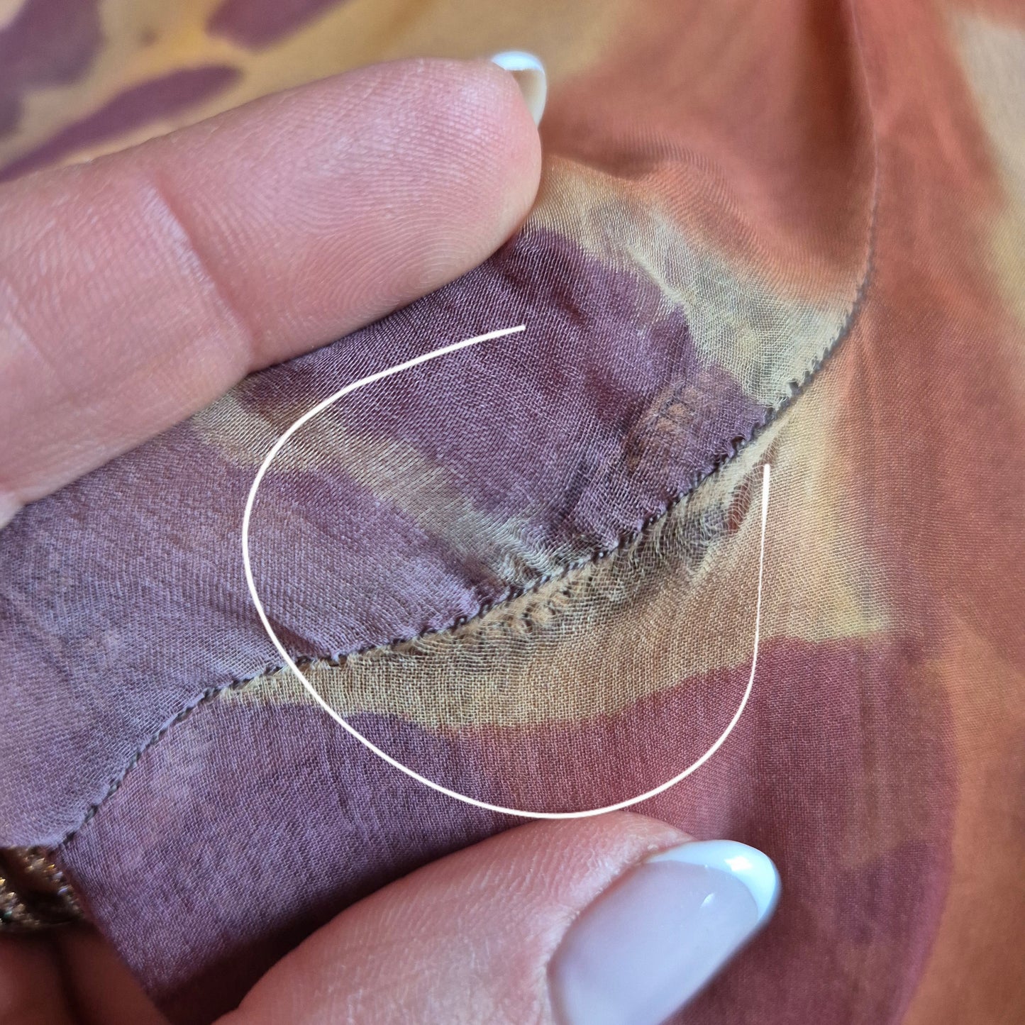 Romeo Gigli | Camicia velata fantasia multicolor