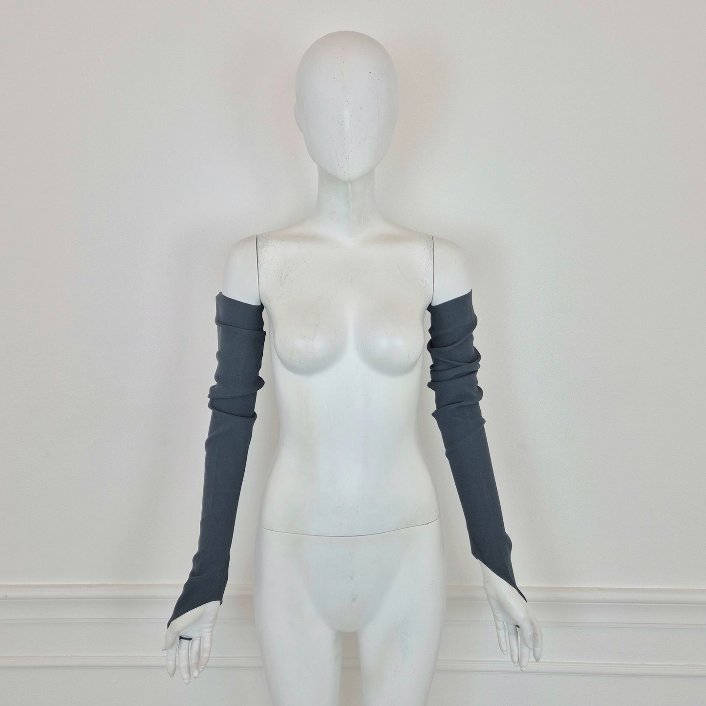 Romeo Gigli | Guanti lunghi color carta da zucchero