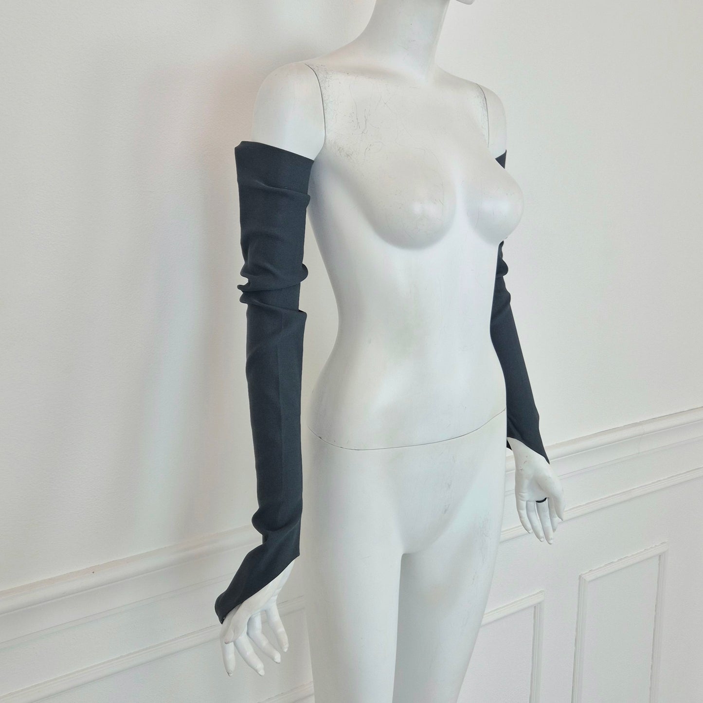 Romeo Gigli | Guanti lunghi color carta da zucchero