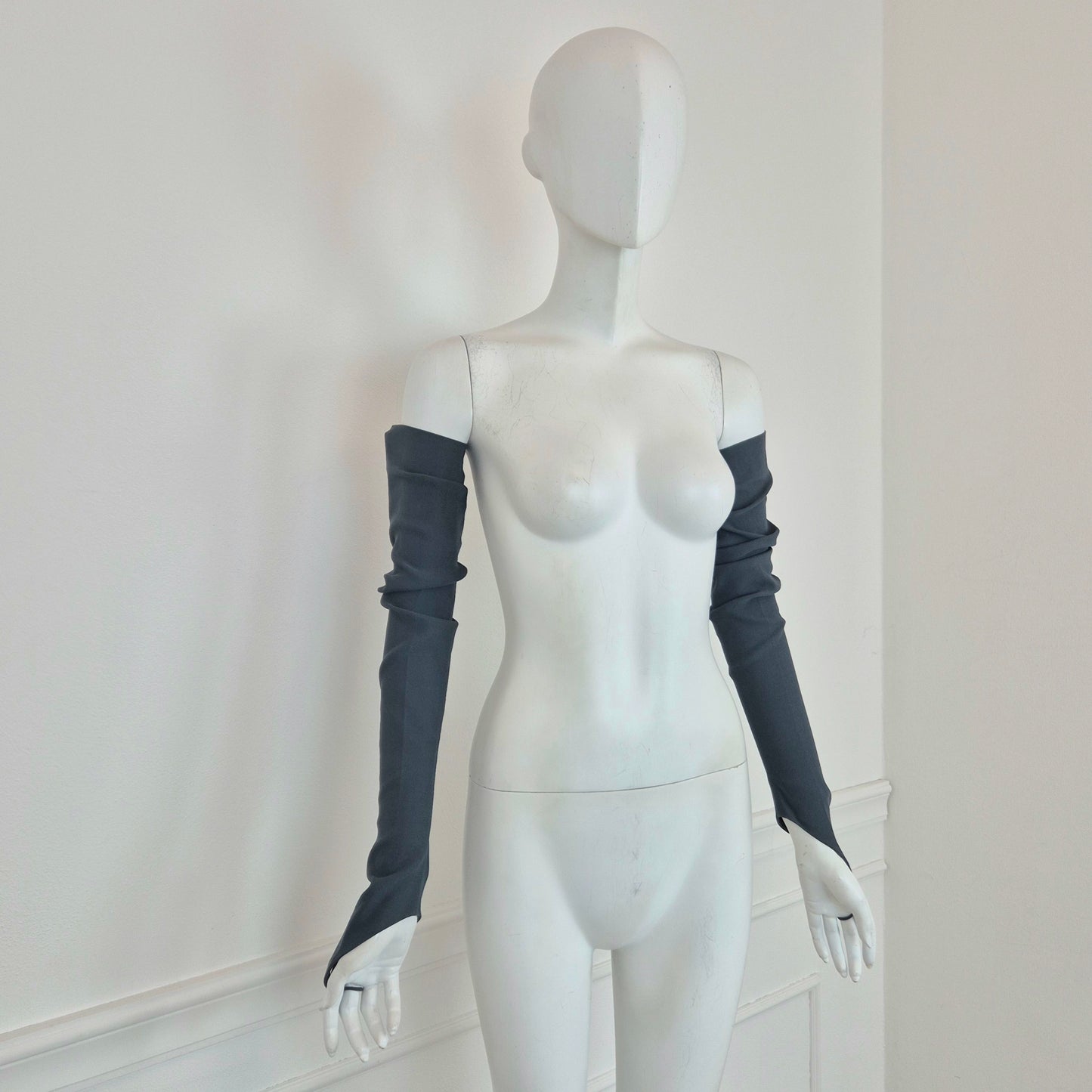 Romeo Gigli | Guanti lunghi color carta da zucchero