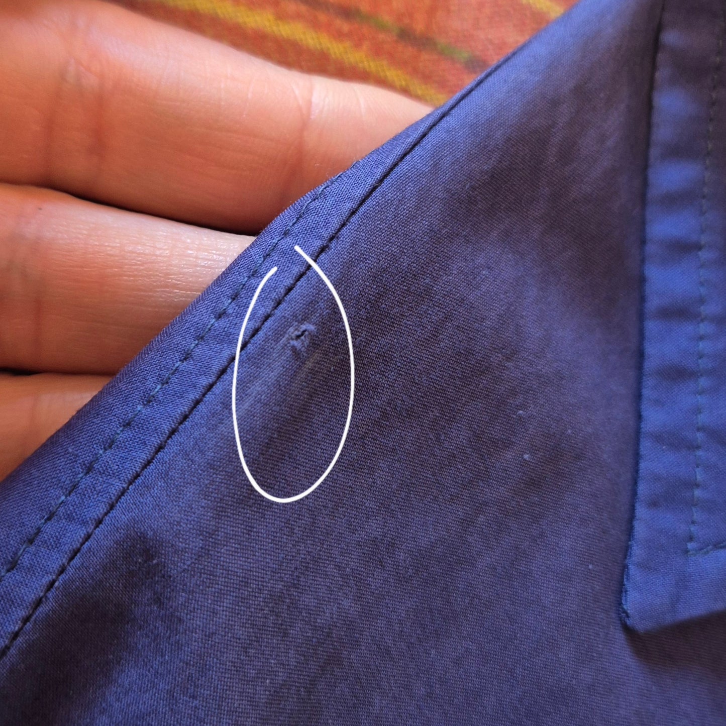 Romeo Gigli | Maxi camicia/abito balze blu indaco