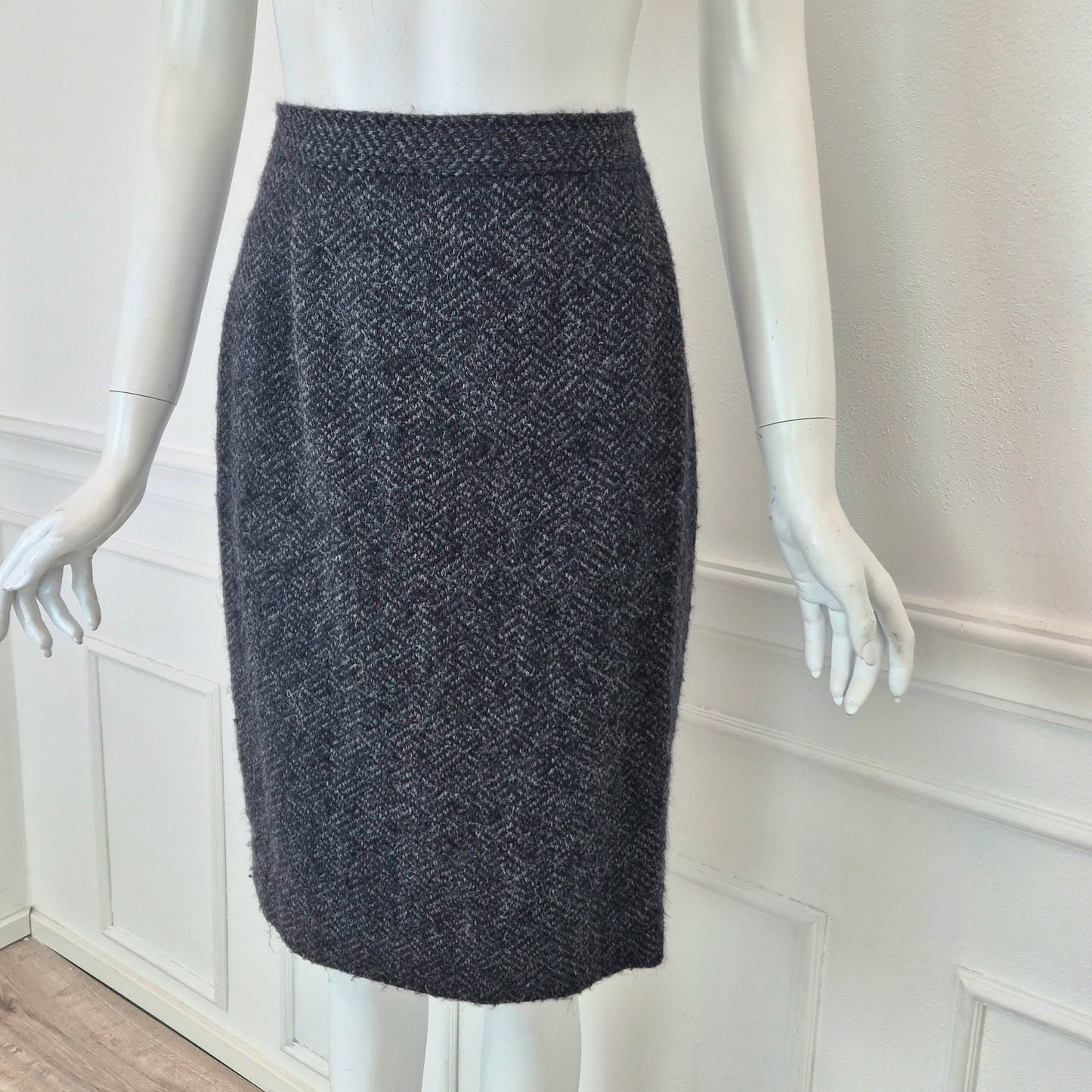 Valentino Miss V | Gonna tailleur lana grigia